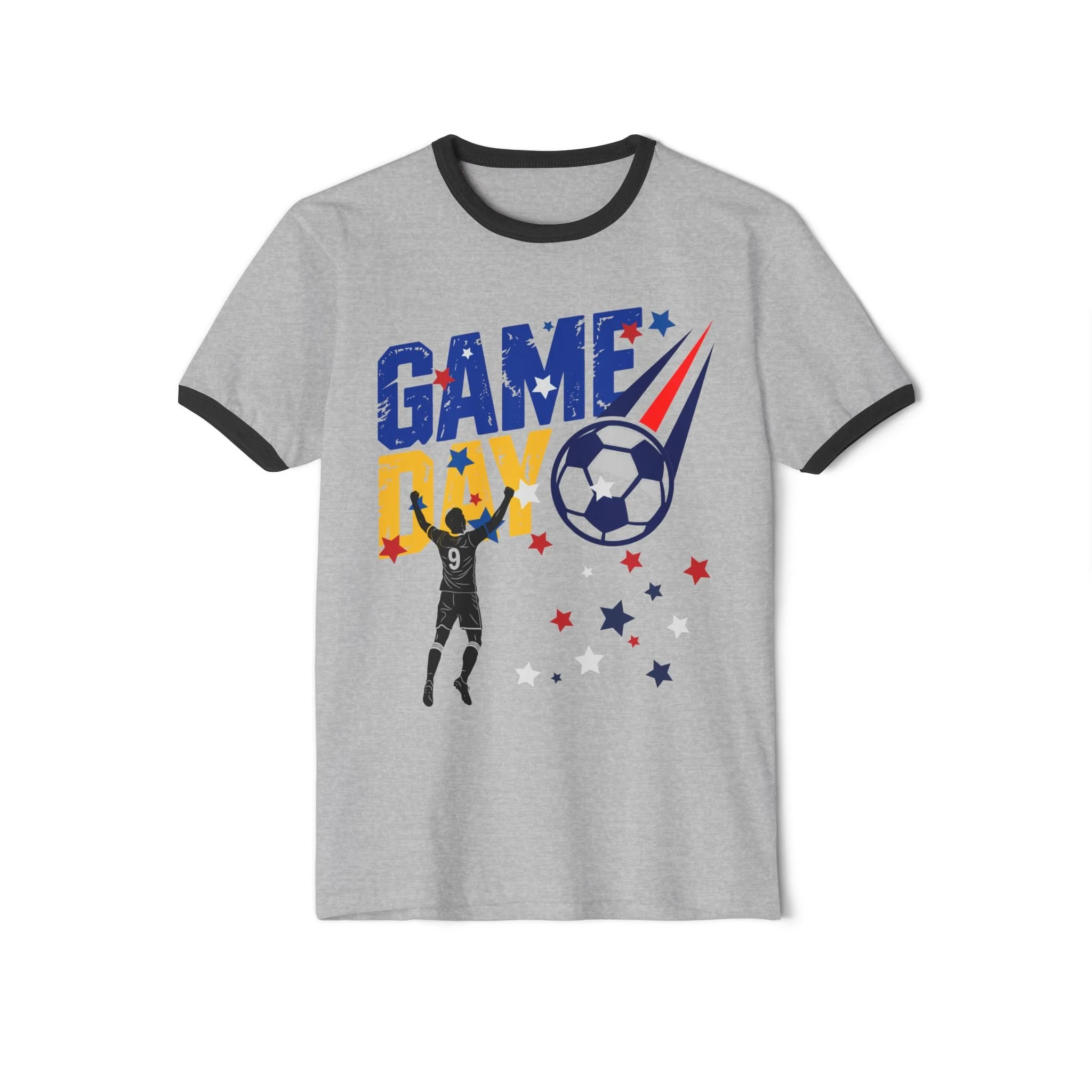 USA Soccer Game Day Ringer T-Shirt