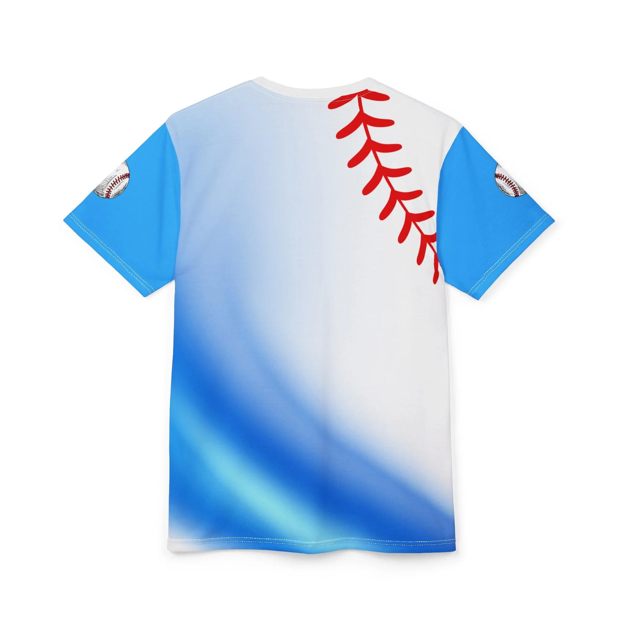 Baseball Fade Swoosh Unisex Graphic Tee