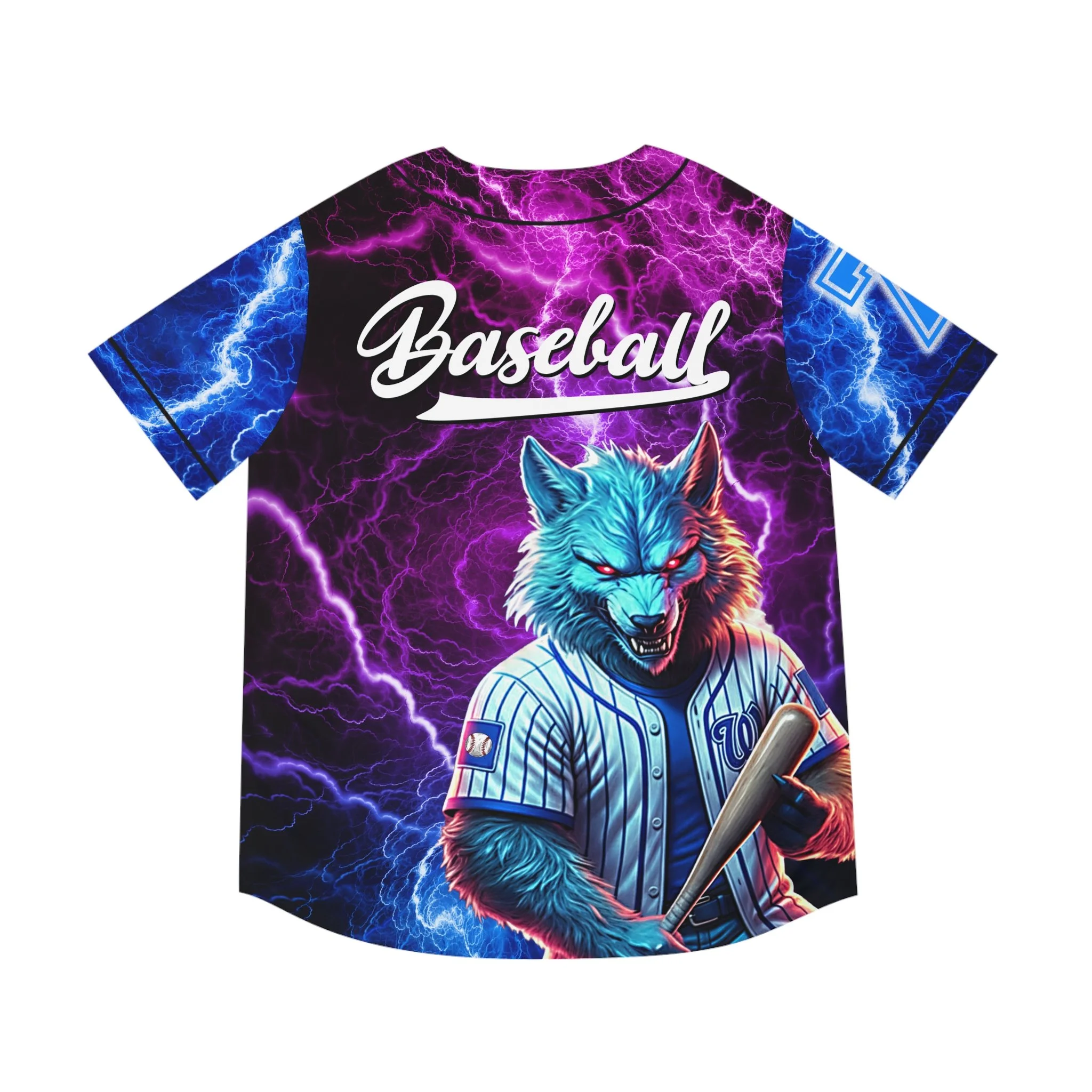 Werewolf Baseball Jersey Lucky Number 7