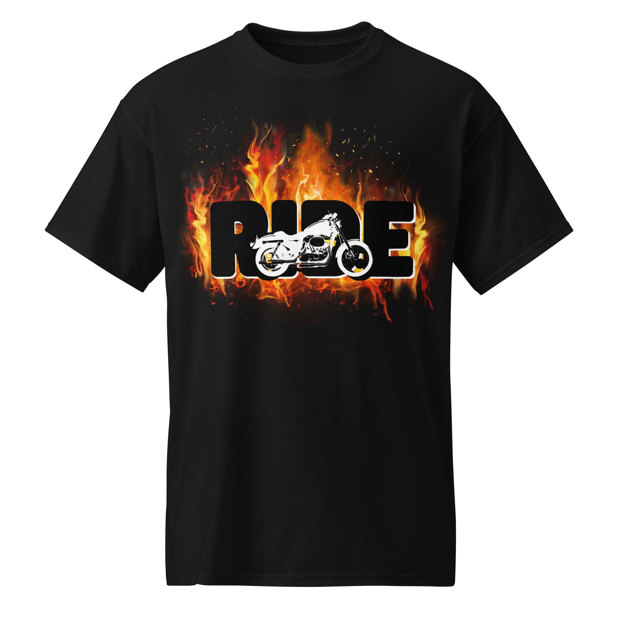 Motorcycle RIDE DryBlend® Moisture-Wicking T-Shirt