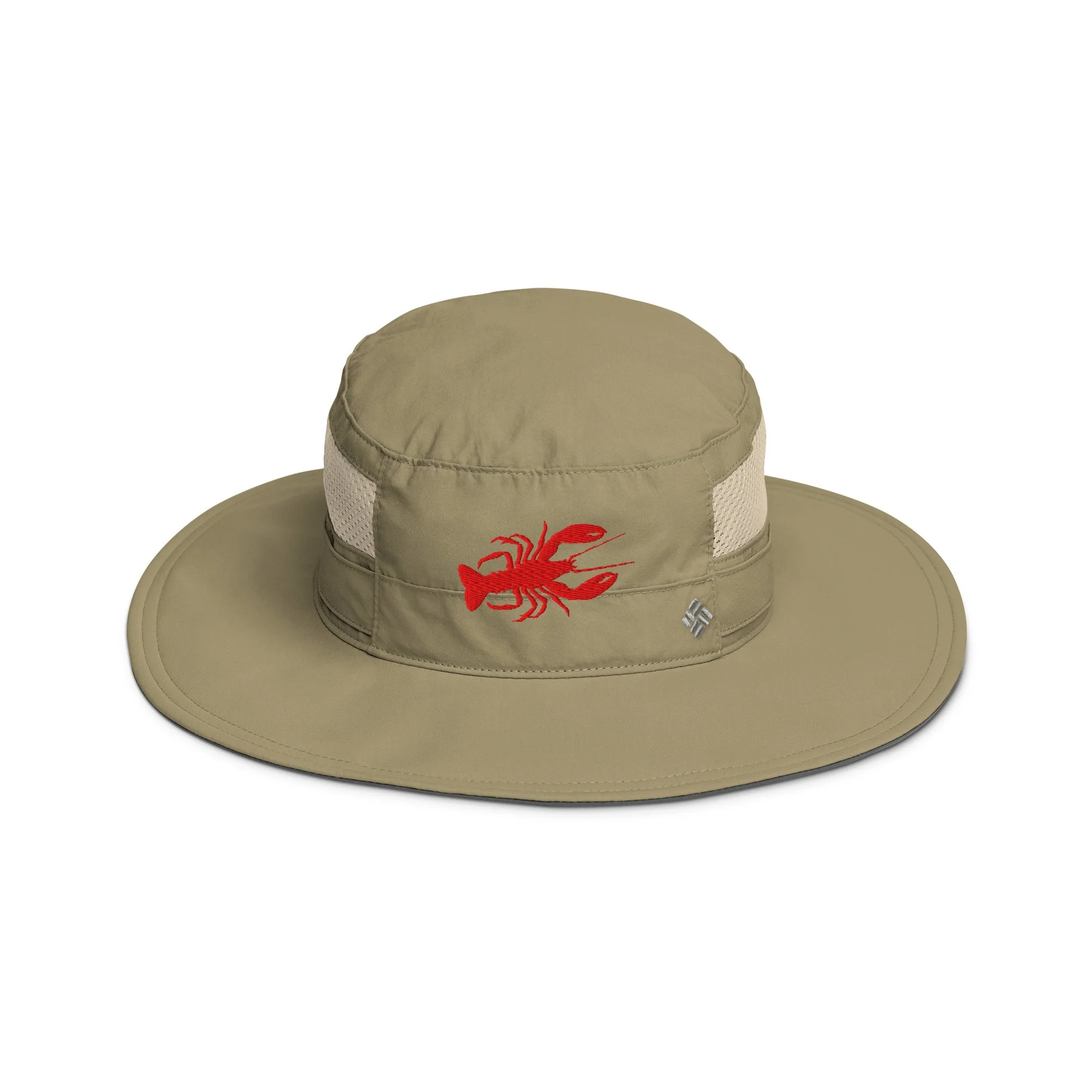 Embroidered Lobster Columbia Bora Bora Booney Hat