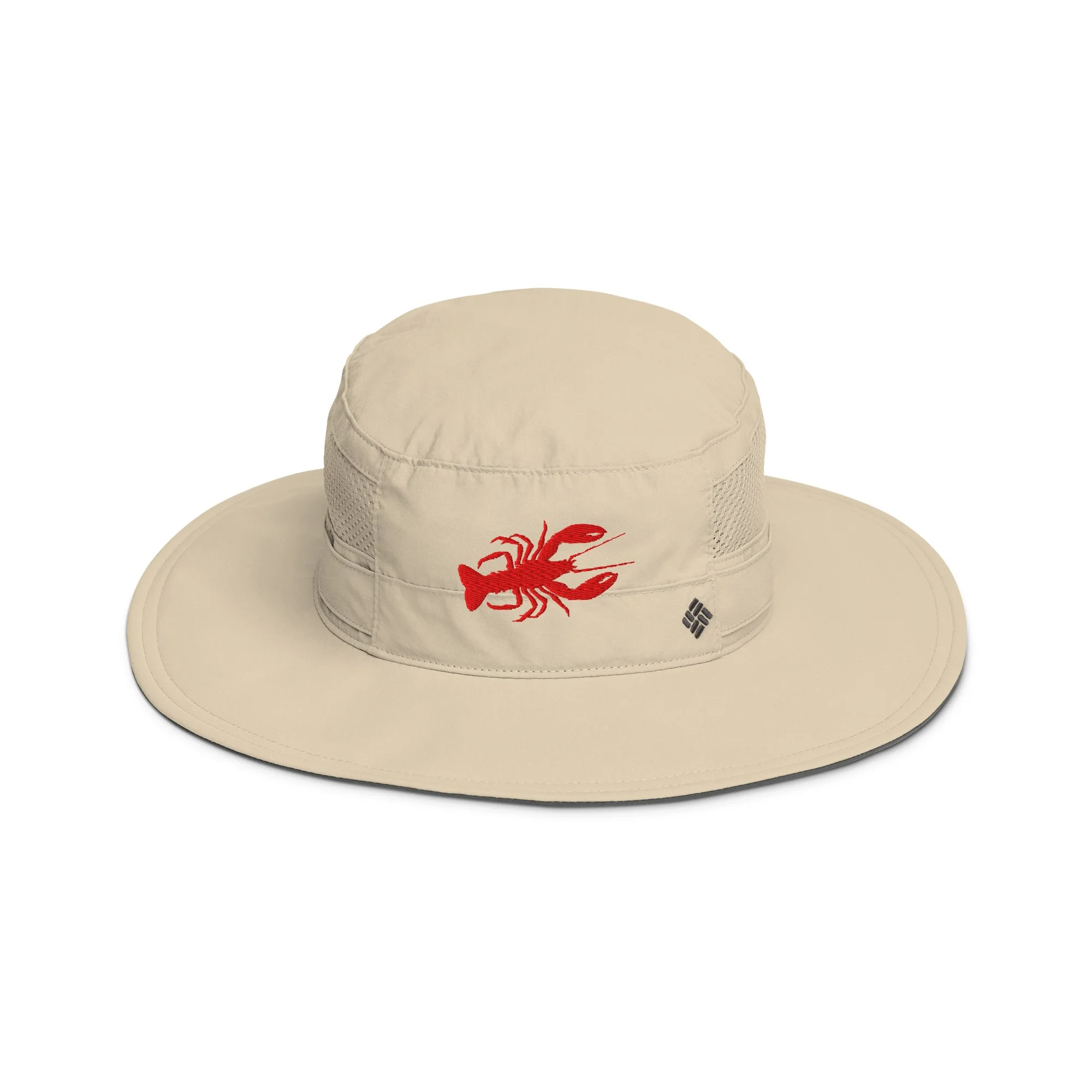 Embroidered Lobster Columbia Bora Bora Booney Hat