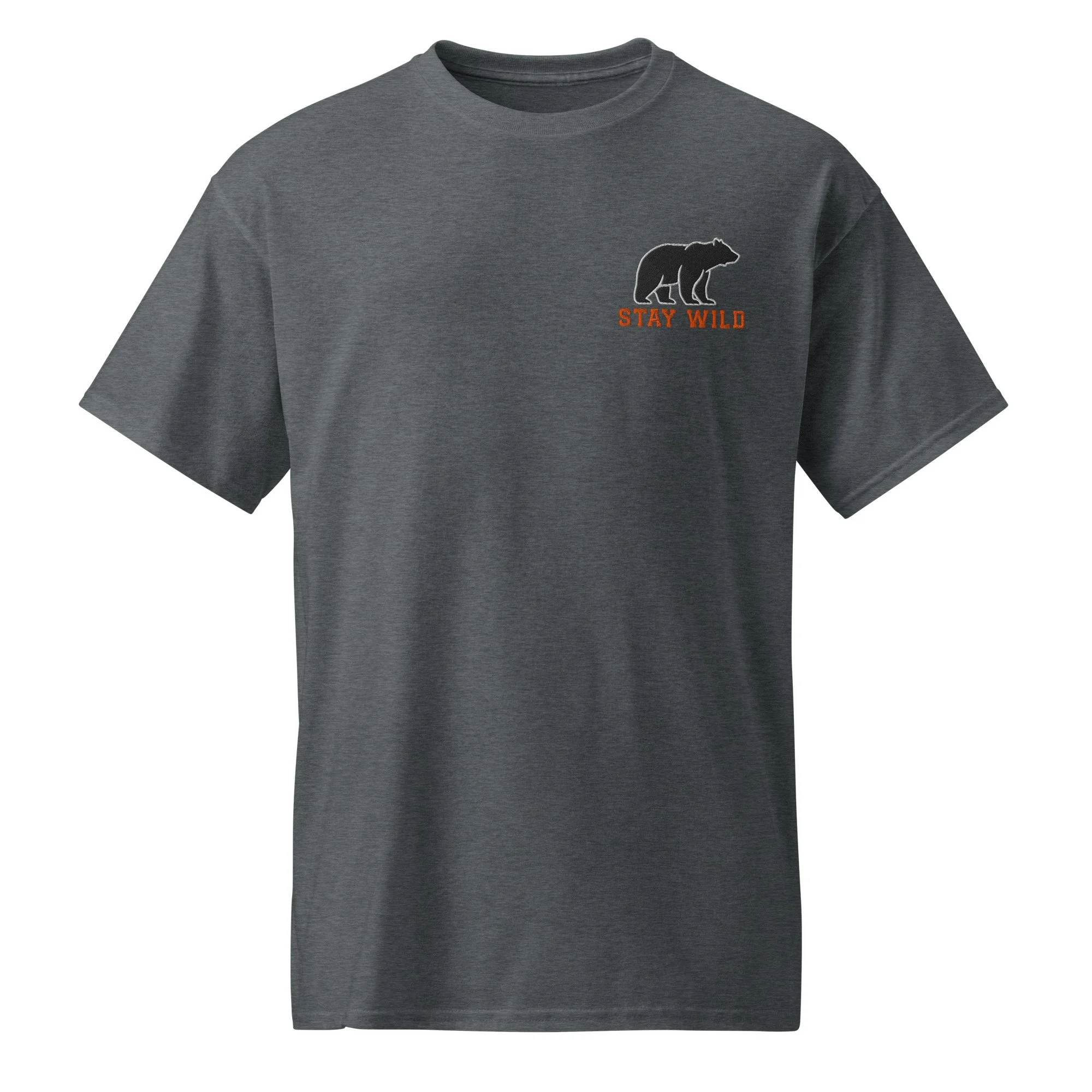 Embroidered Stay Wild Bear DryBlend® T-Shirt