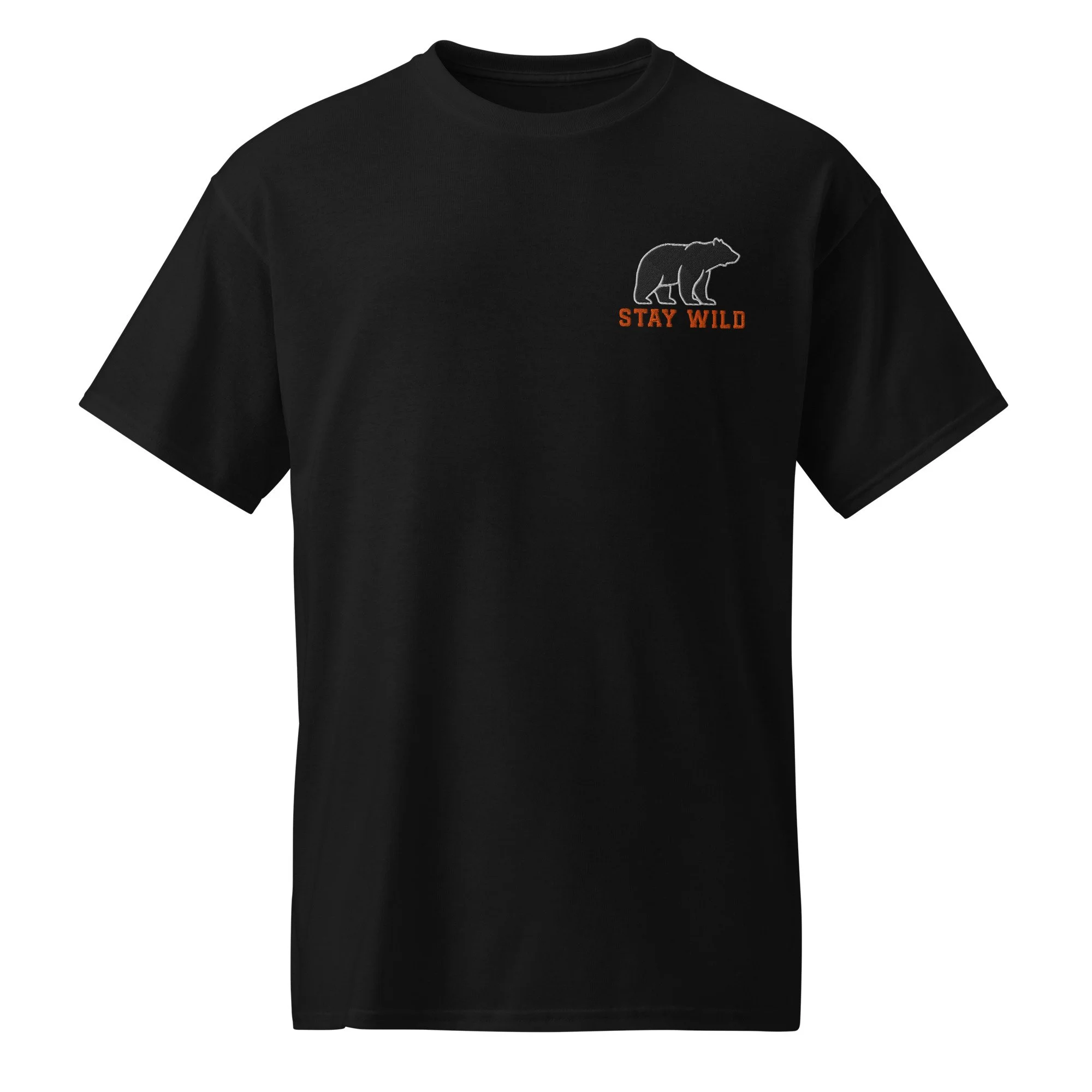 Embroidered Stay Wild Bear DryBlend® T-Shirt