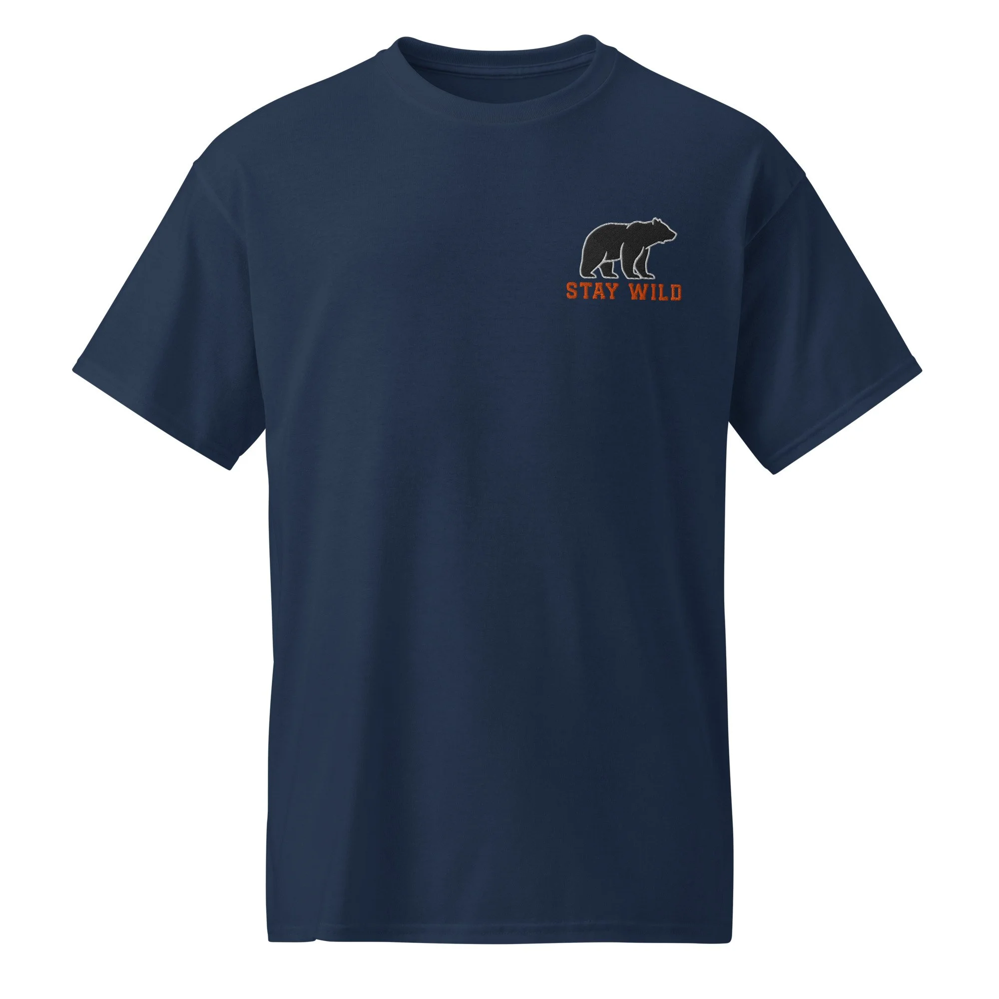 Embroidered Stay Wild Bear DryBlend® T-Shirt