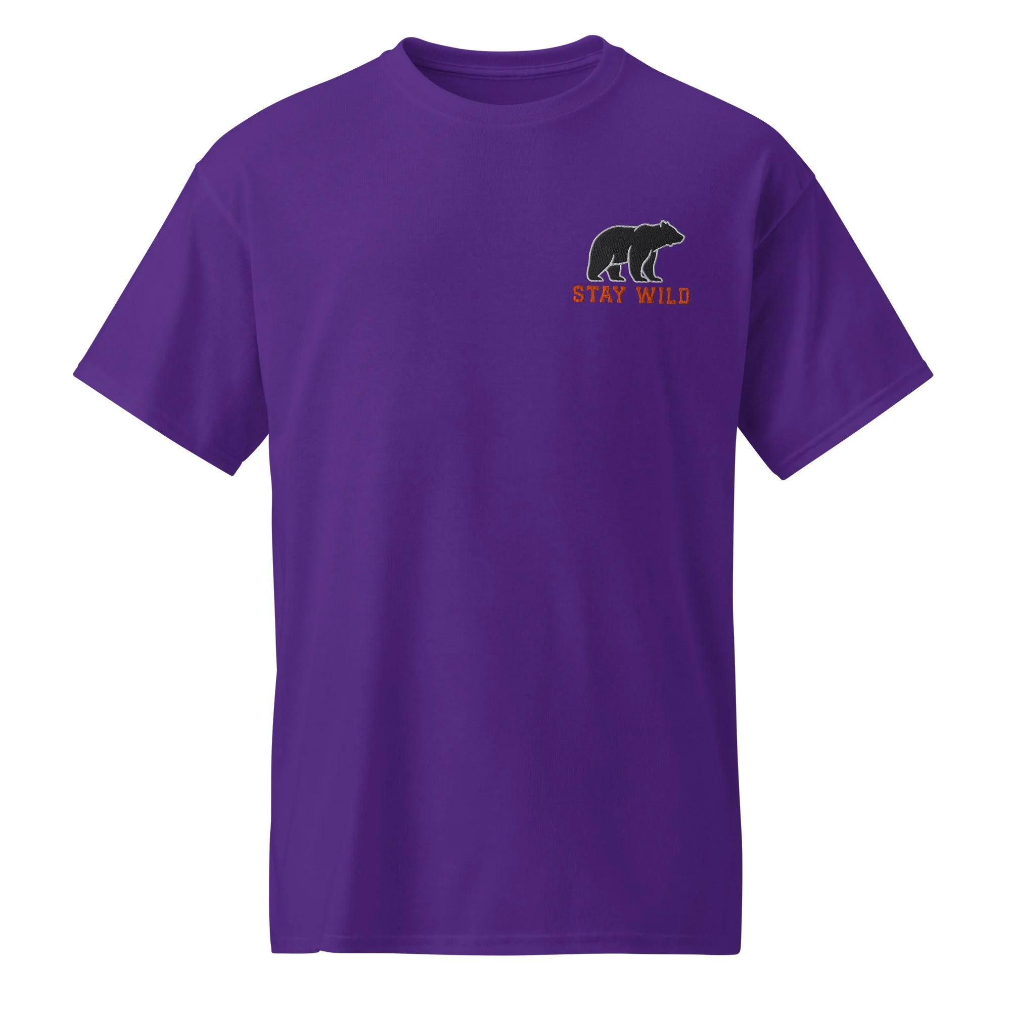 Embroidered Stay Wild Bear DryBlend® T-Shirt