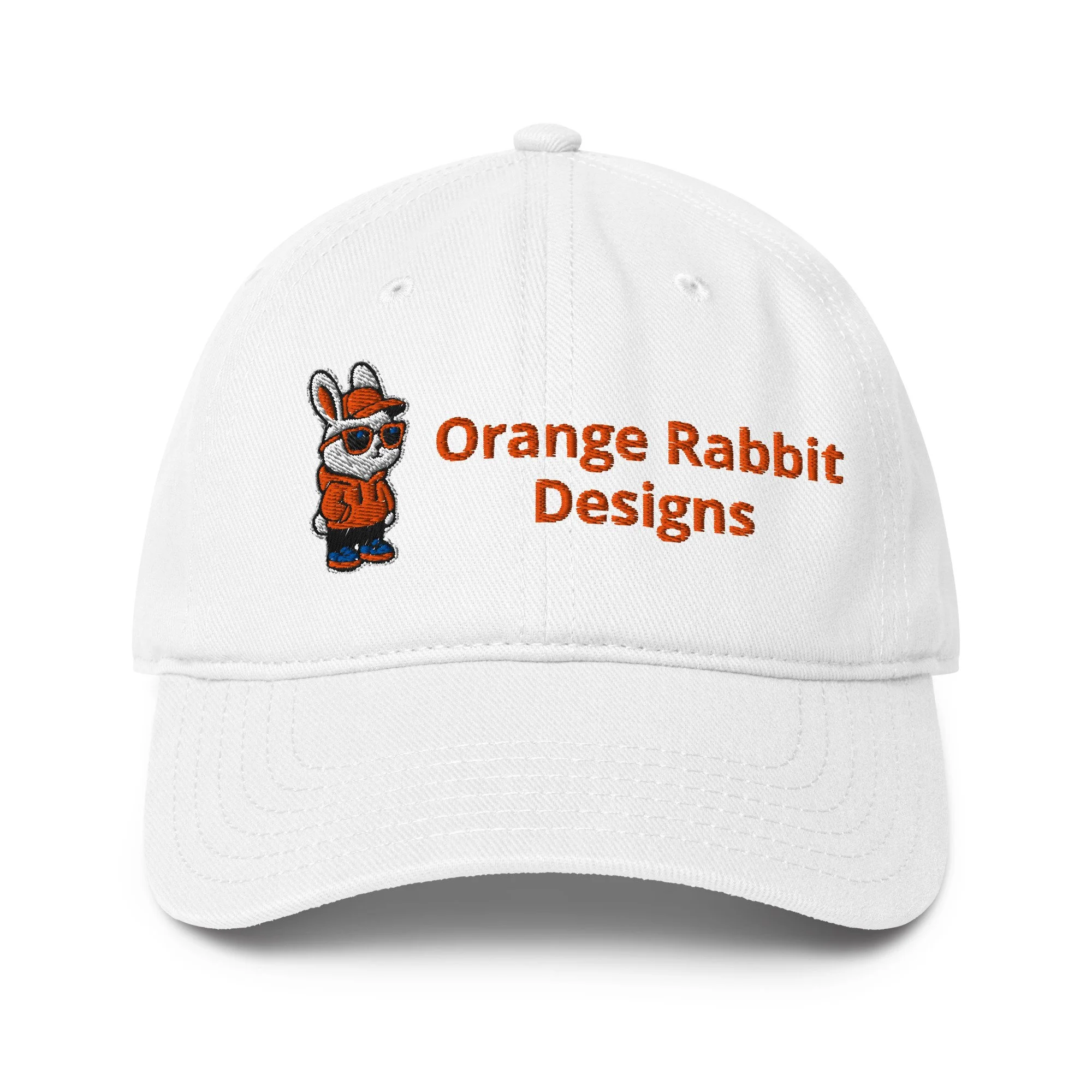Orange Rabbit Designs Embroidered Low-profile Cap