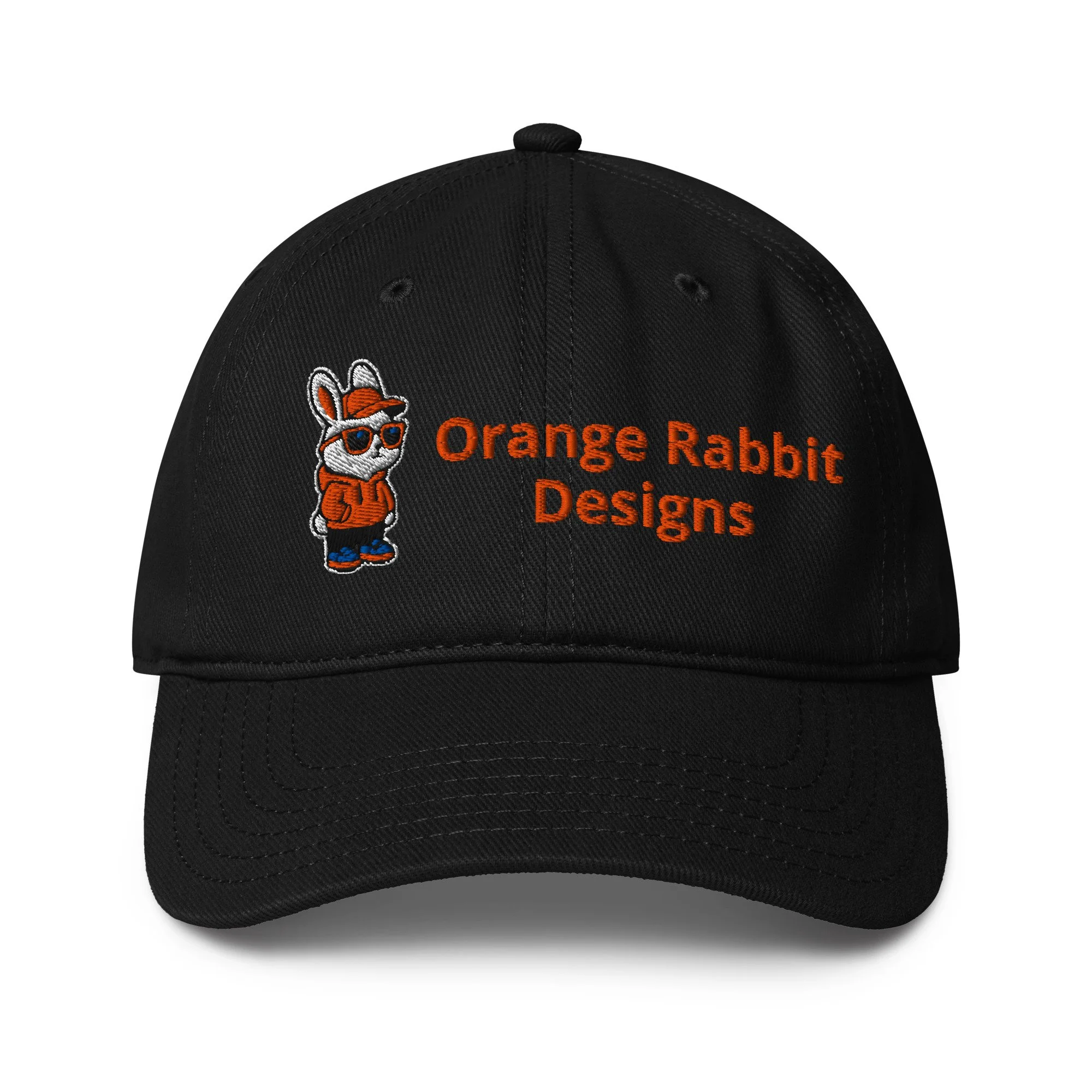 Orange Rabbit Designs Embroidered Low-profile Cap
