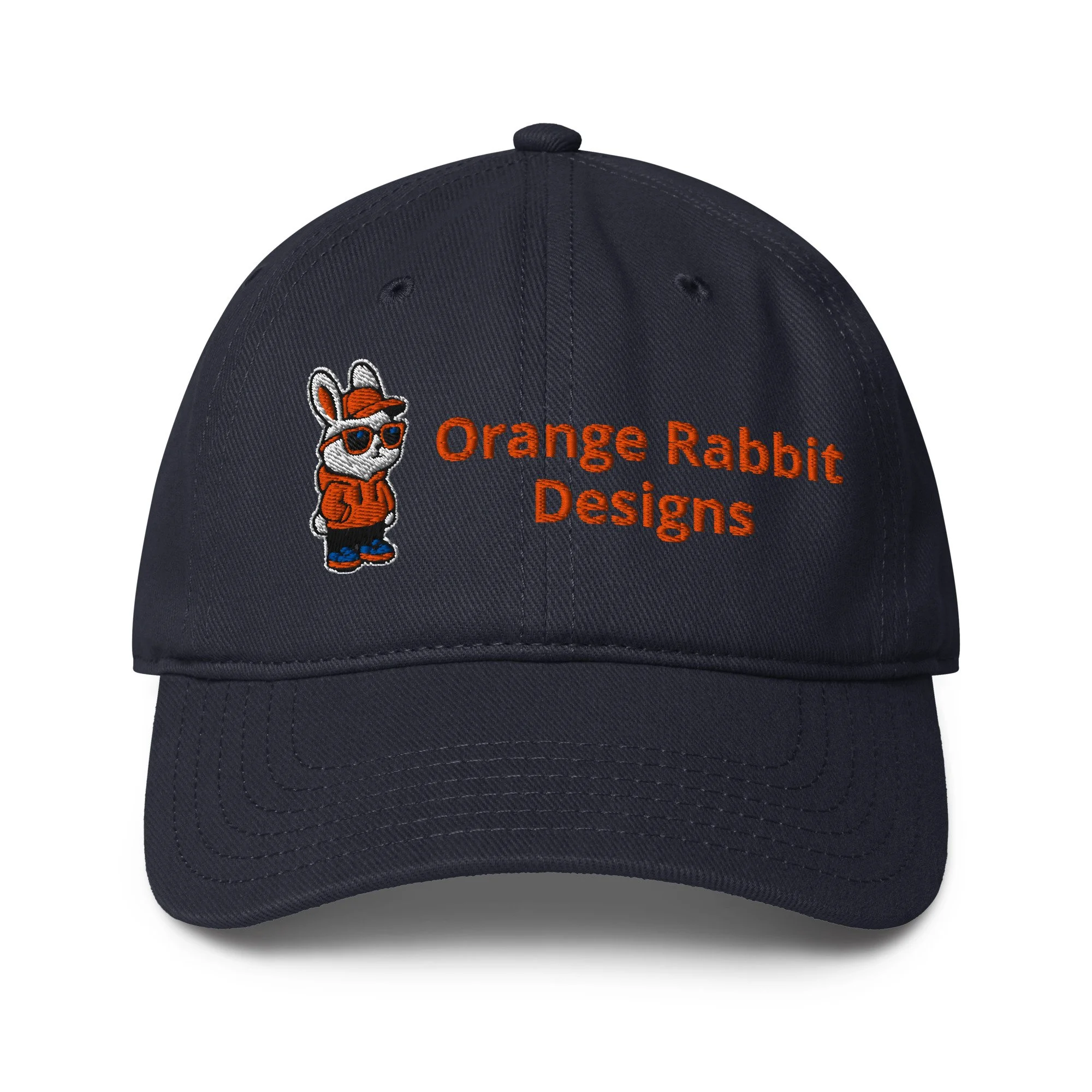 Orange Rabbit Designs Embroidered Low-profile Cap