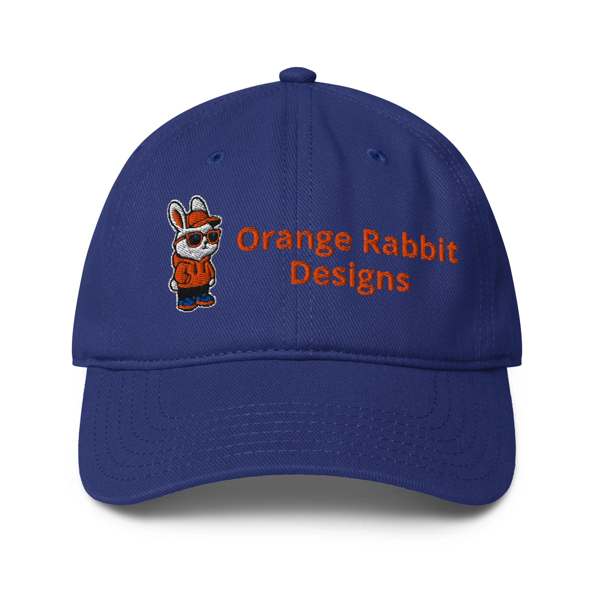Orange Rabbit Designs Embroidered Low-profile Cap