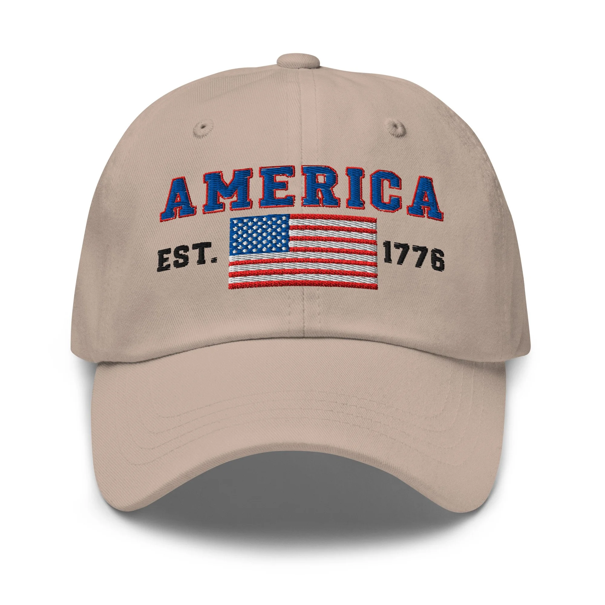 Embroidered AMERICA 1776 Classic Dad Hat
