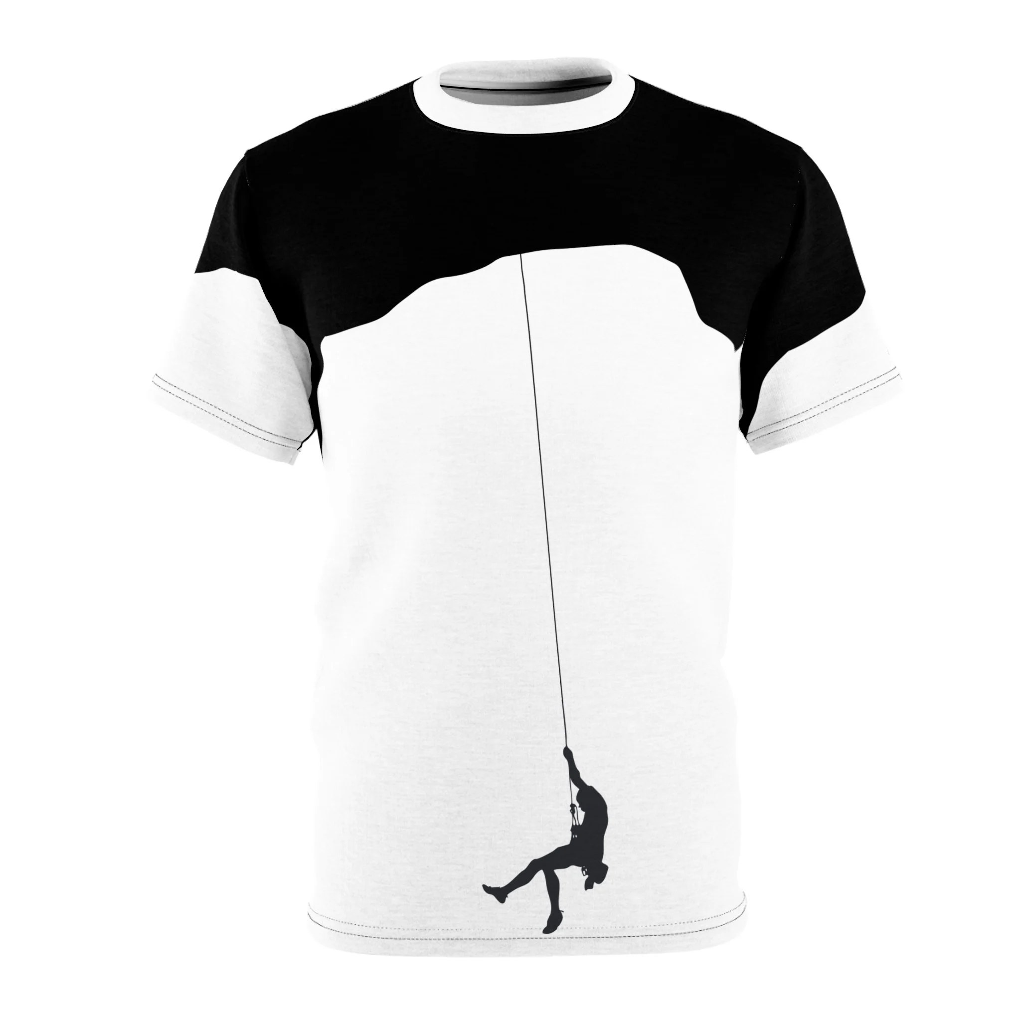 Rock Climber Silhouette Unisex T-shirt