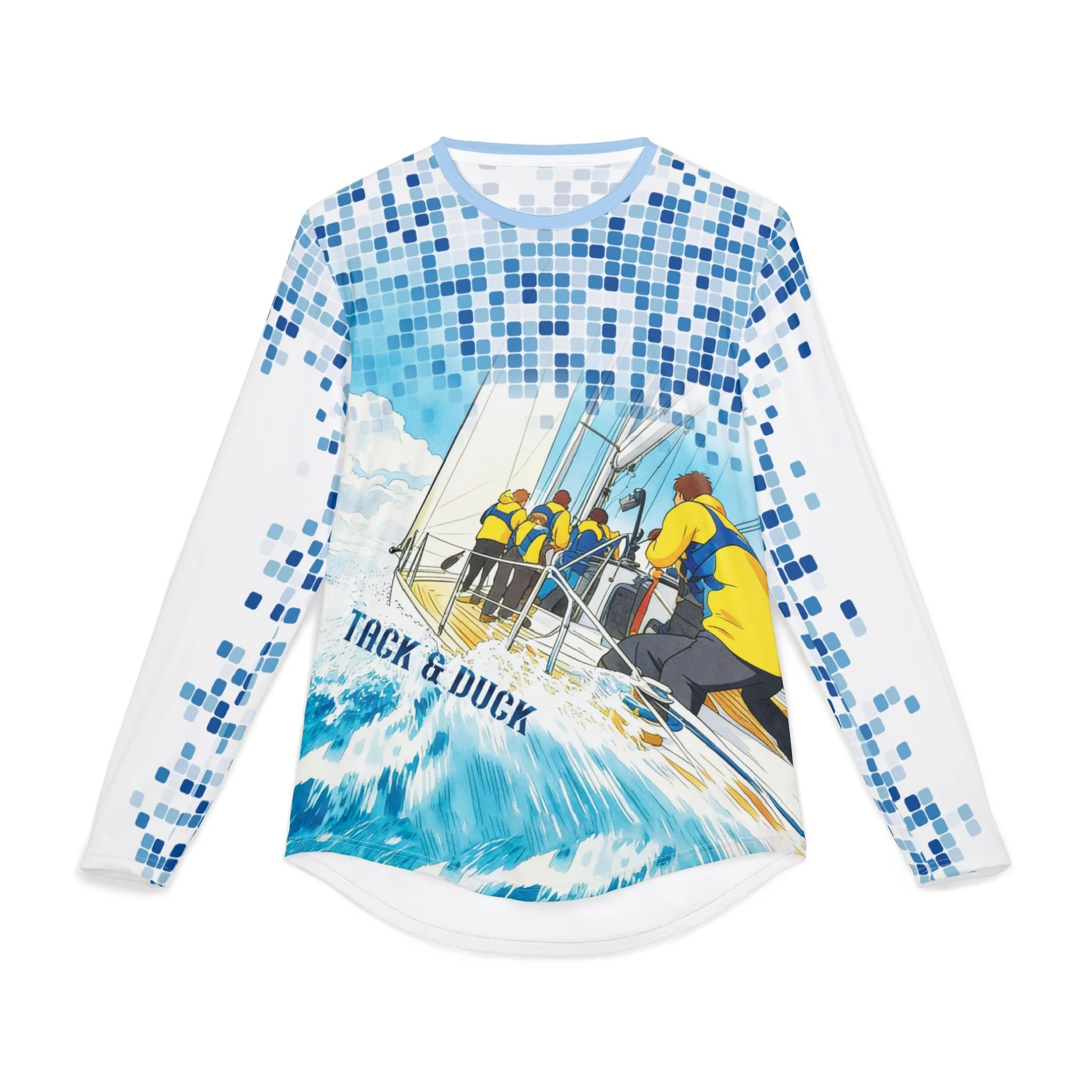 Men's Performance Long Sleeve UV Sun Protection Sailing Shirt
