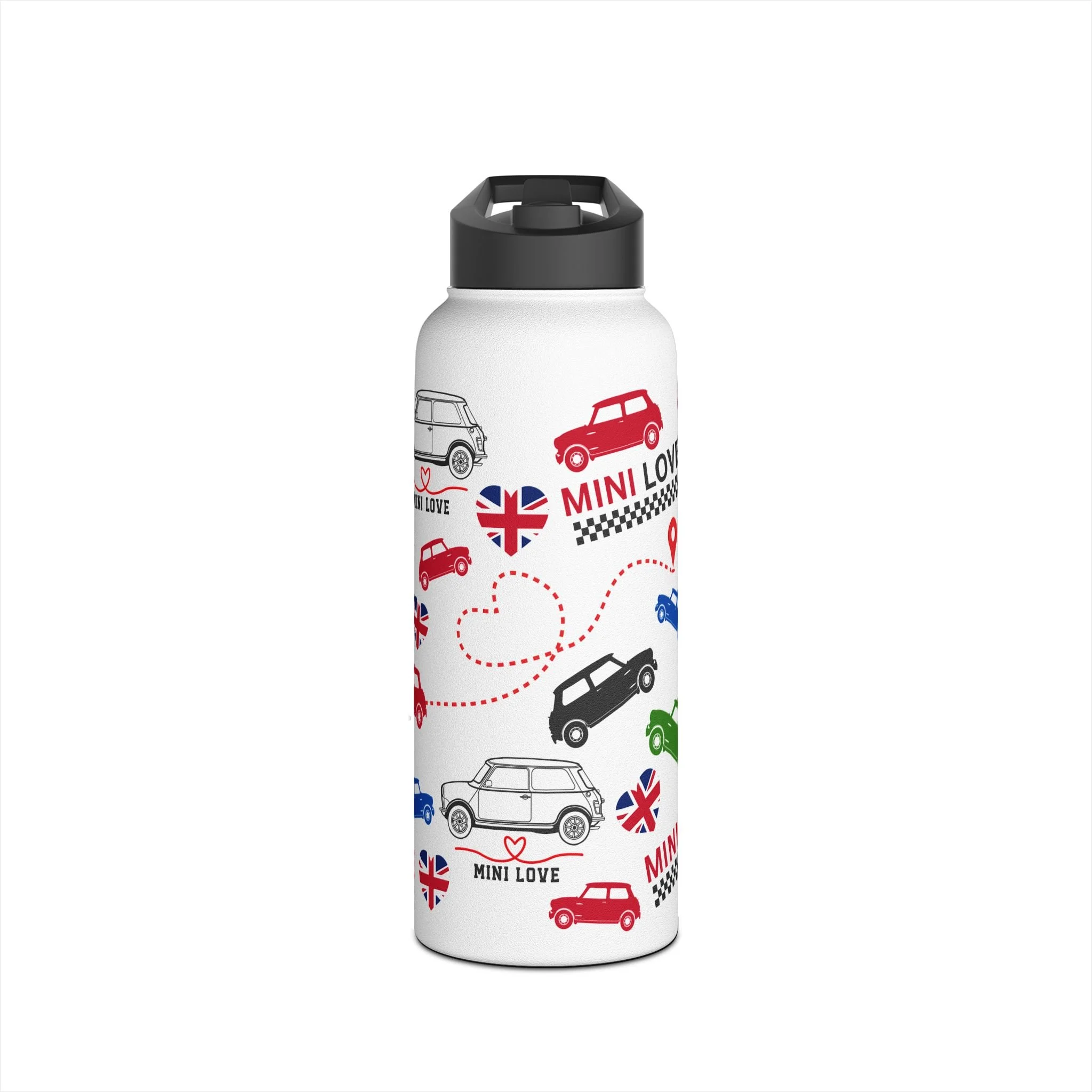 Mini Love Stainless Steel 32oz Stainless Water Bottle