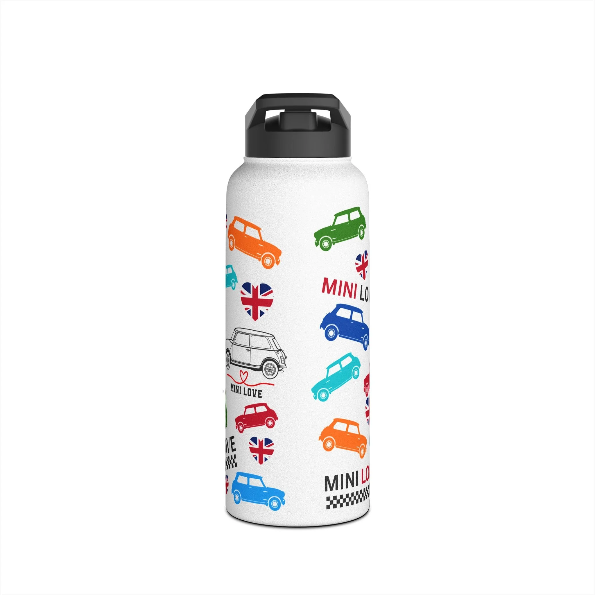 Mini Love Stainless Steel 32oz Stainless Water Bottle