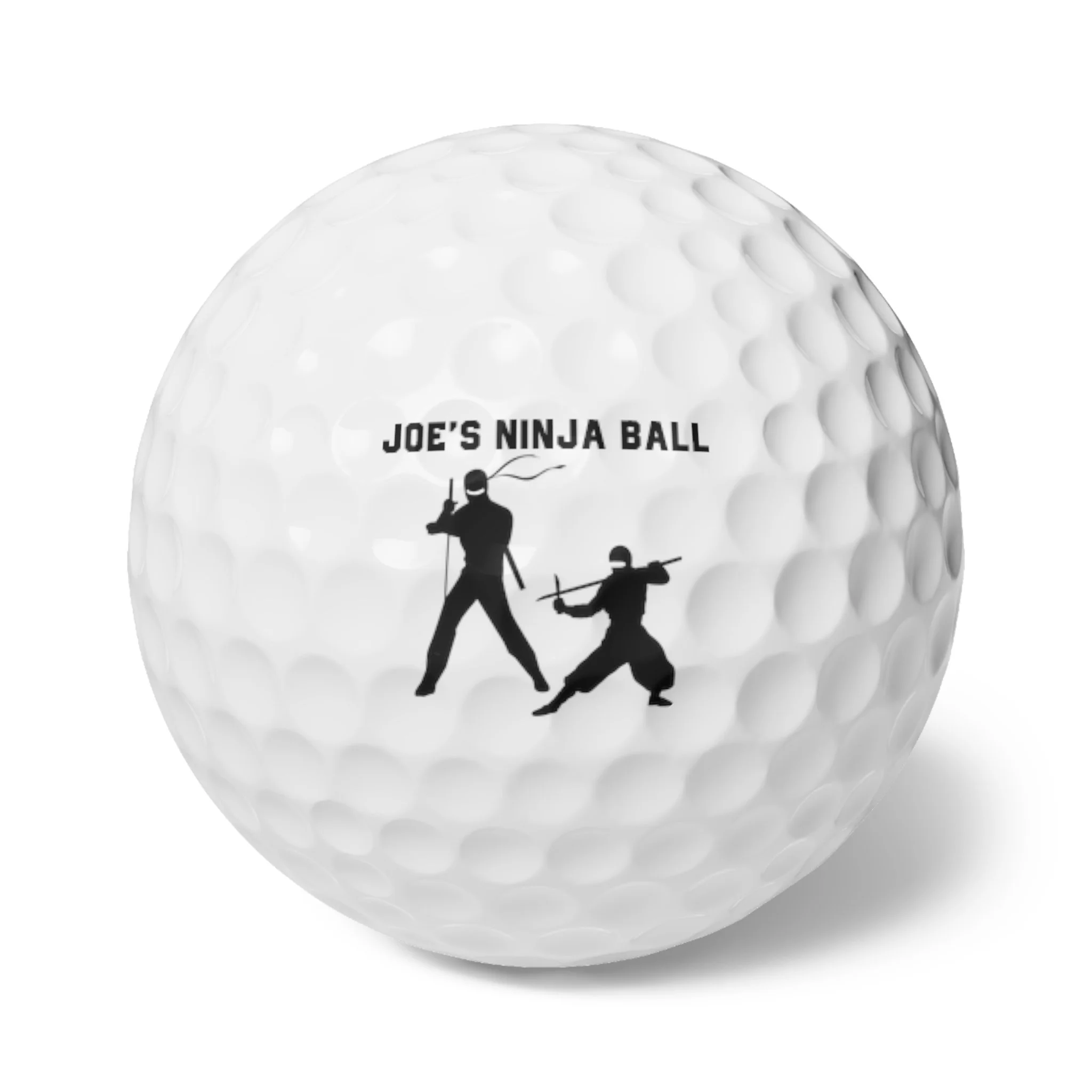 PERSONALIZED Ninja Golf Balls