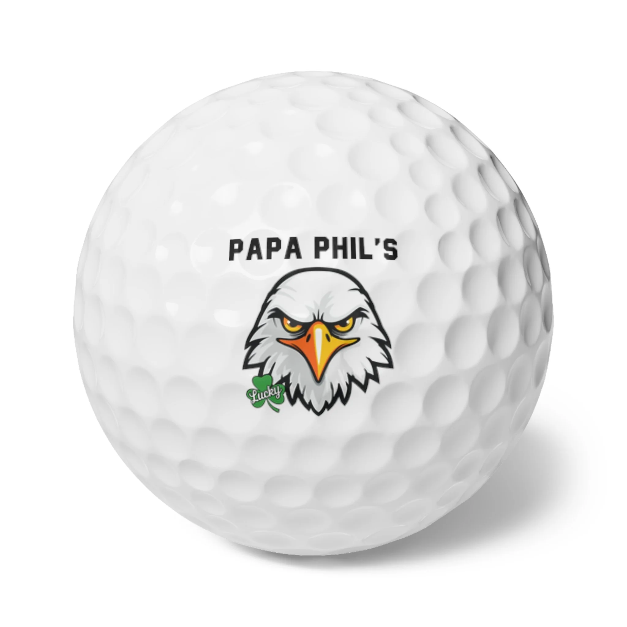 PERSONALIZED Lucky Eagle Golf Balls