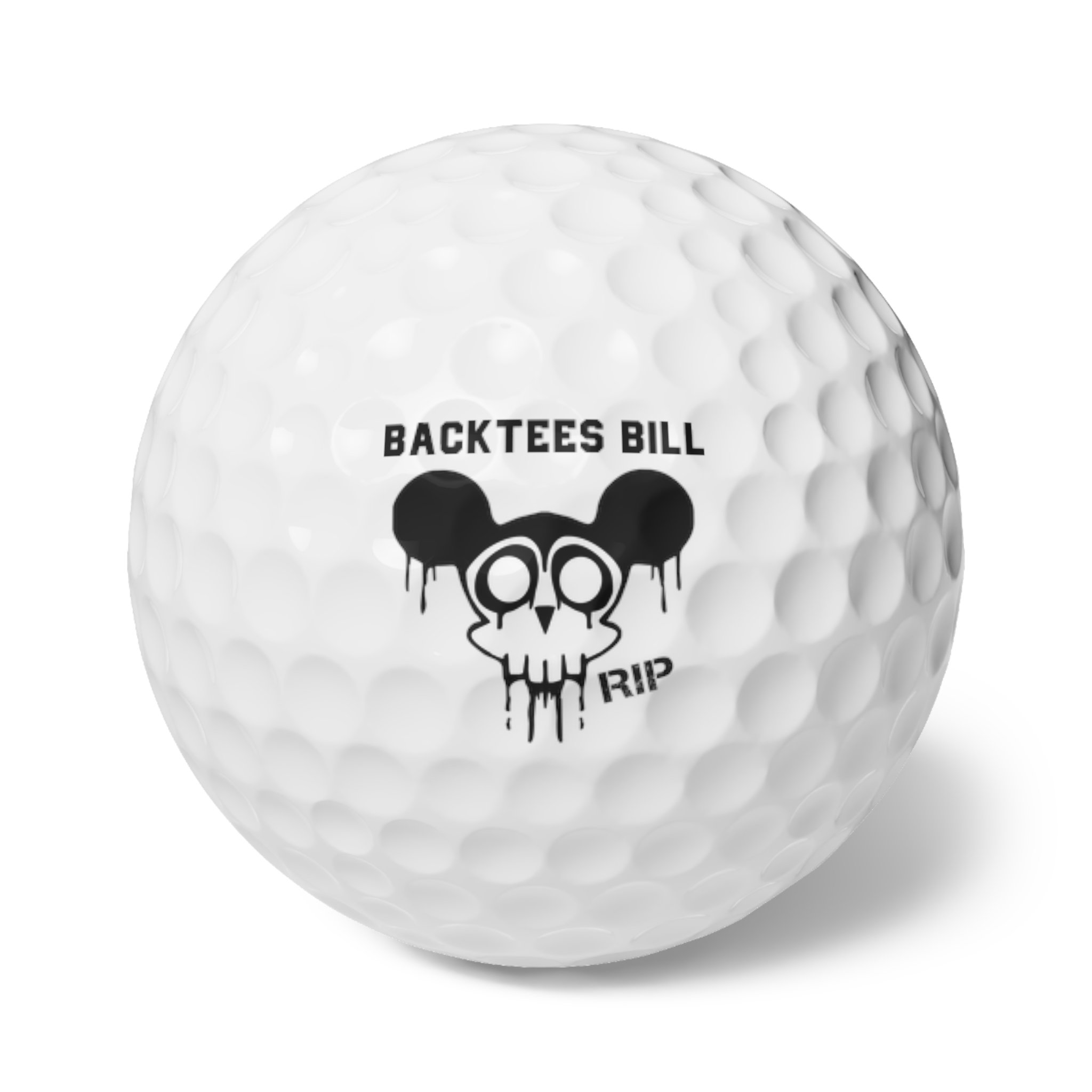 PERSONALIZED Dead Mickey Golf Balls