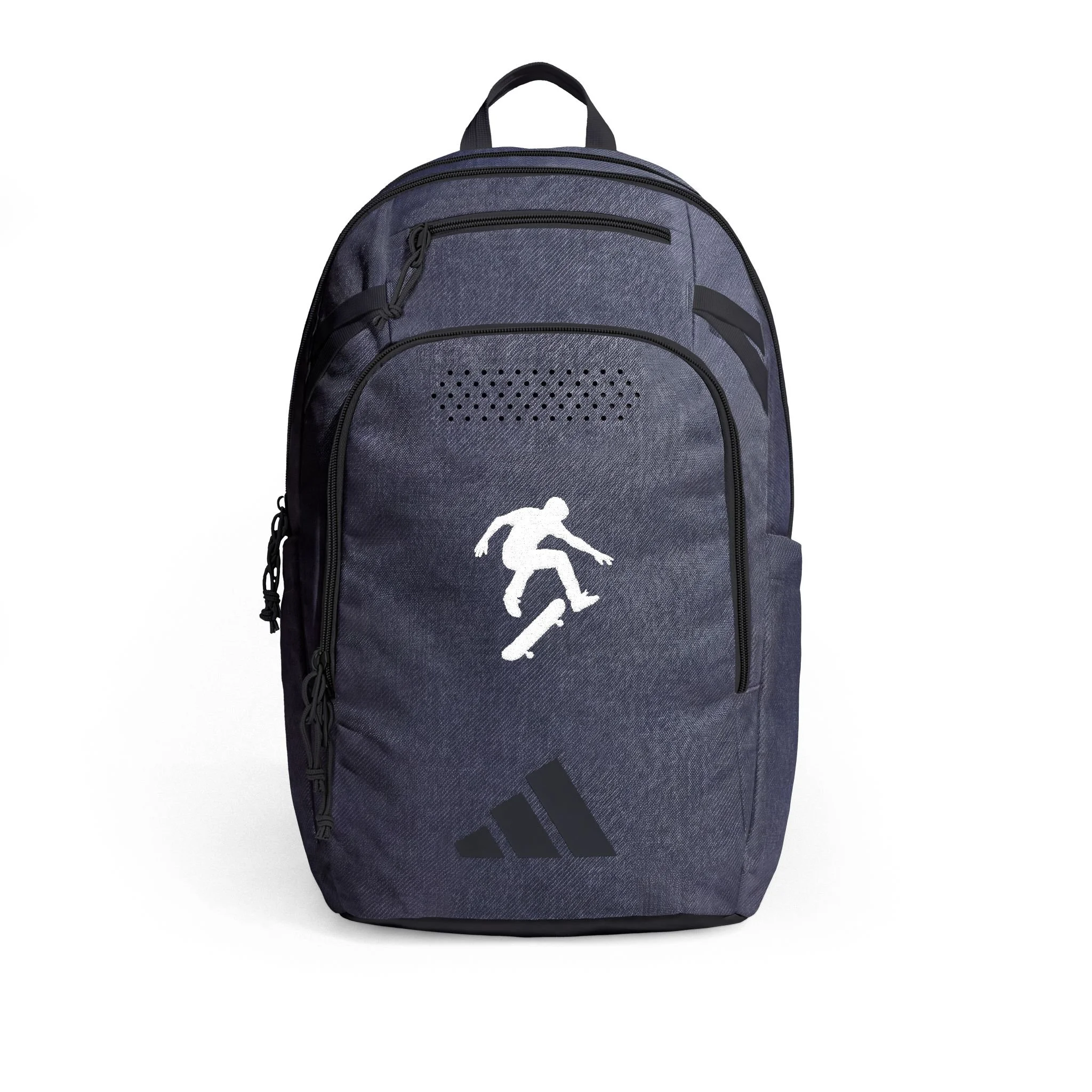 Embroidered Skateboarder Adidas Defender 5 Backpack
