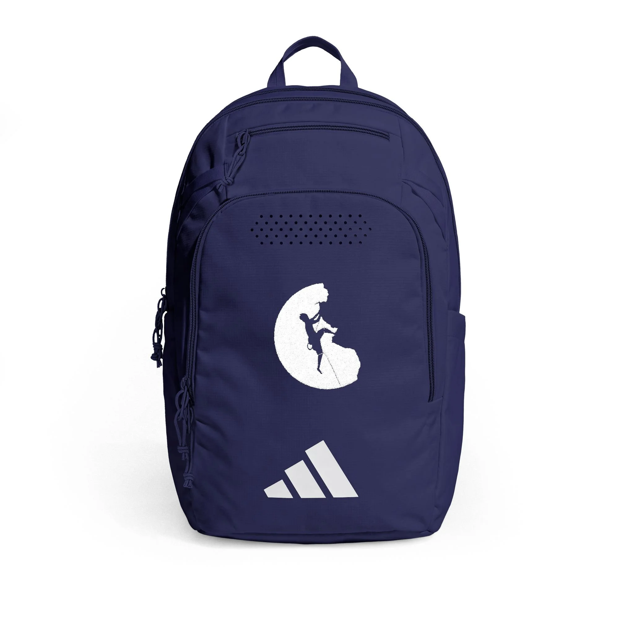 Rock Climber Embroidered Adidas Defender 5 Backpack