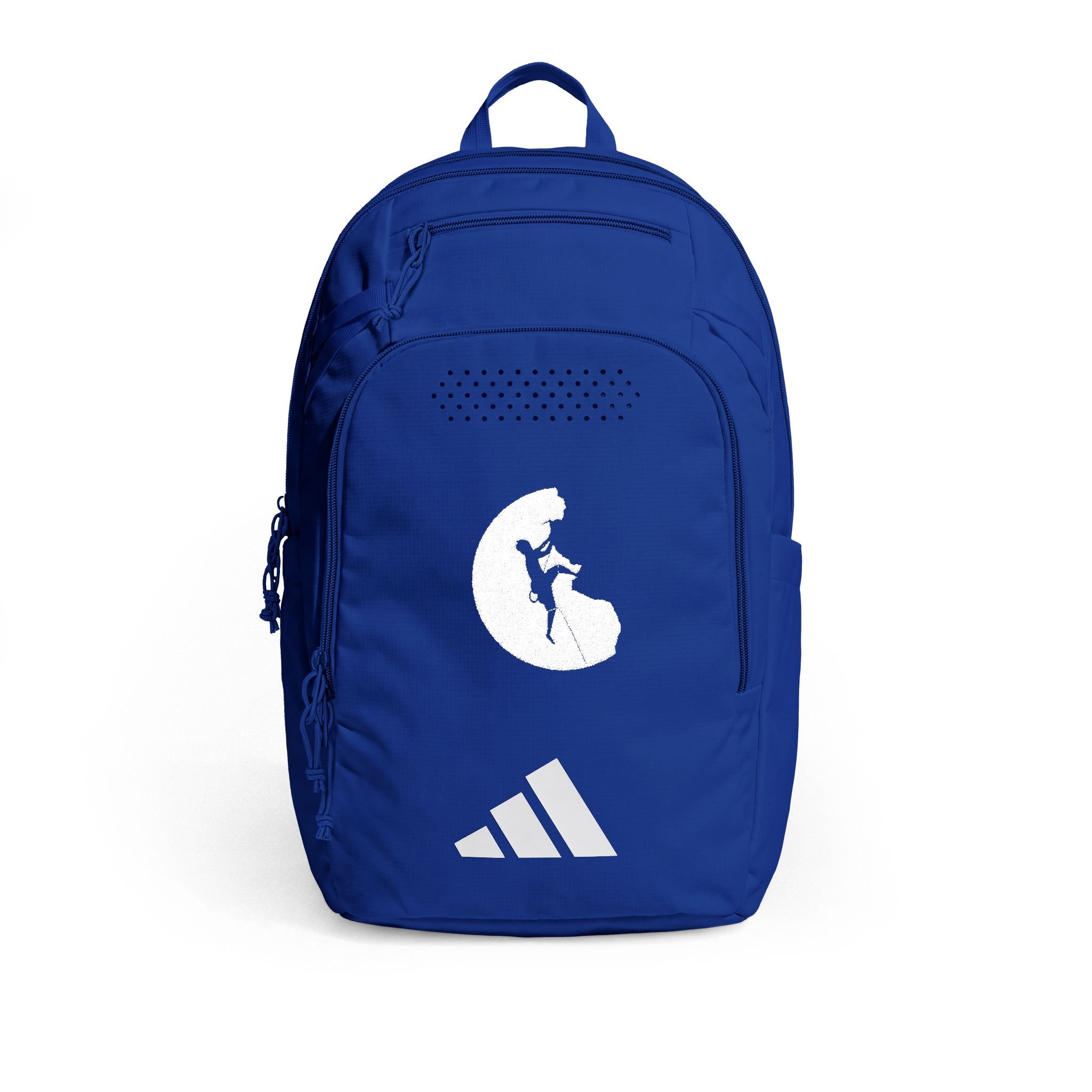 Rock Climber Embroidered Adidas Defender 5 Backpack