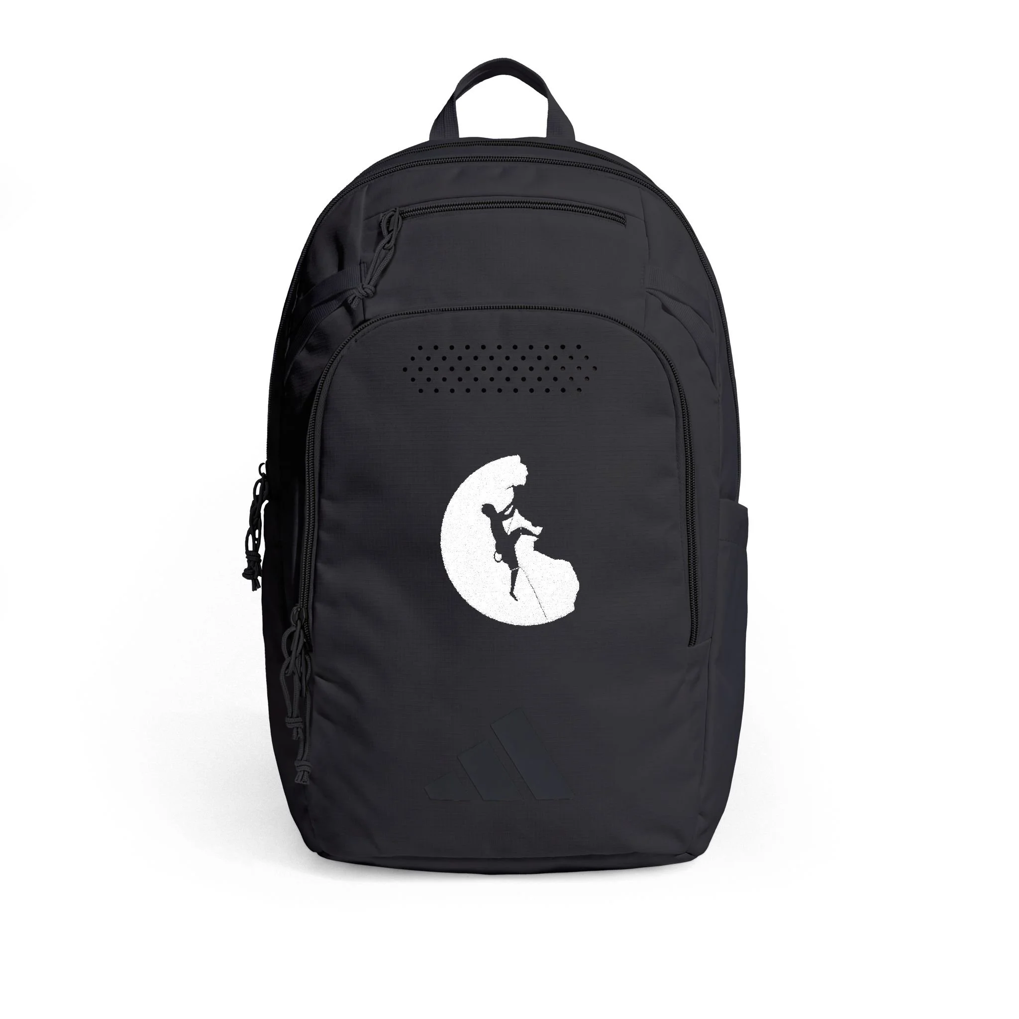 Rock Climber Embroidered Adidas Defender 5 Backpack