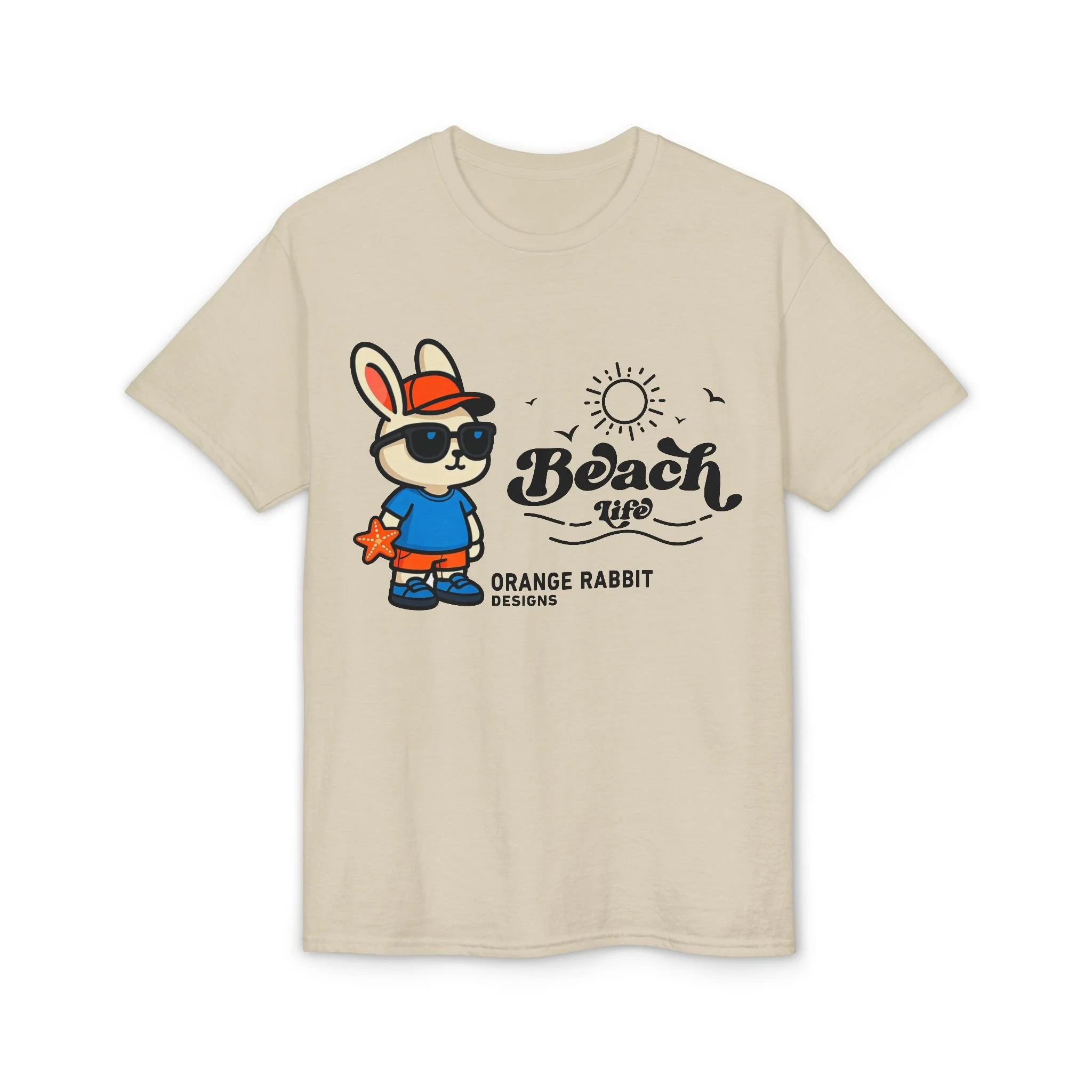 Orange Rabbit Beach Life Dryblend® Summer T-Shirt