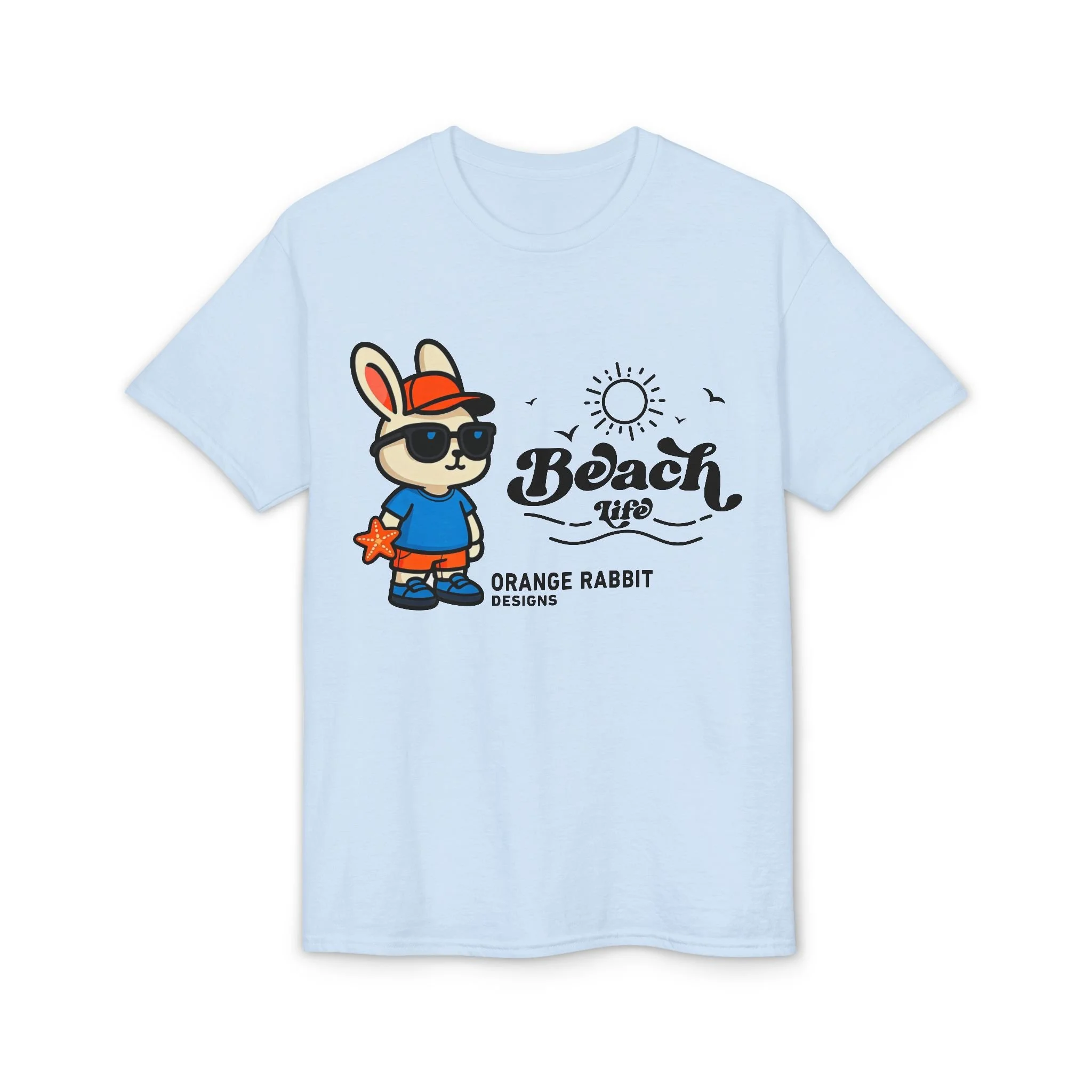 Orange Rabbit Beach Life Dryblend® Summer T-Shirt