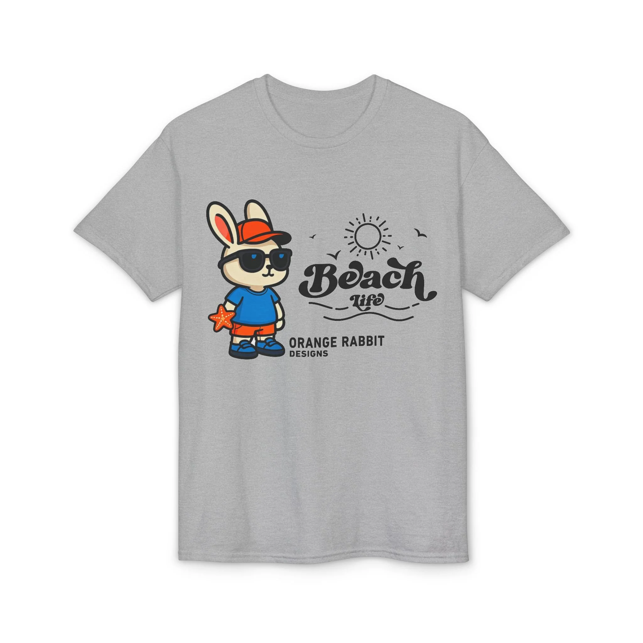 Orange Rabbit Beach Life Dryblend® Summer T-Shirt