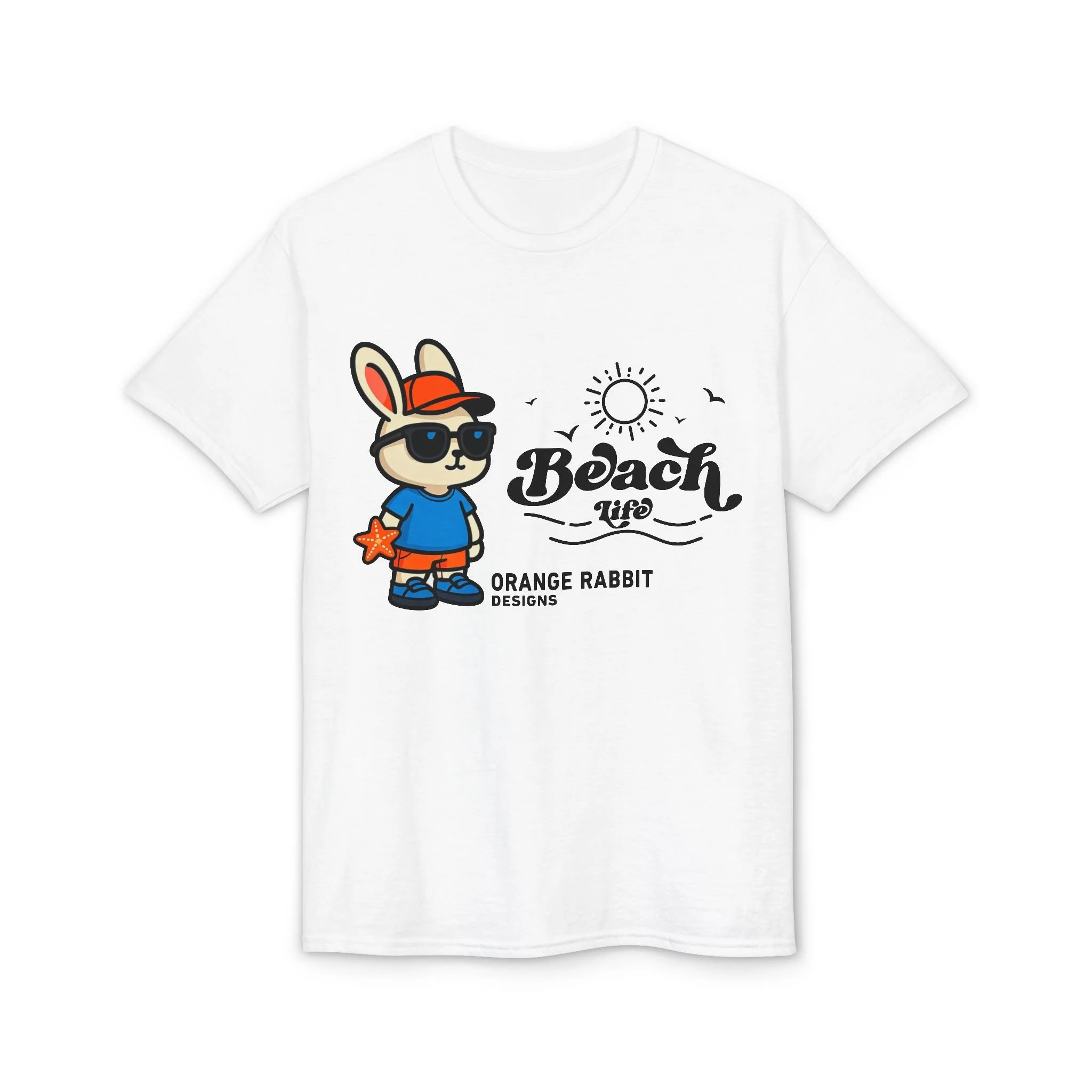 Orange Rabbit Beach Life Dryblend® Summer T-Shirt