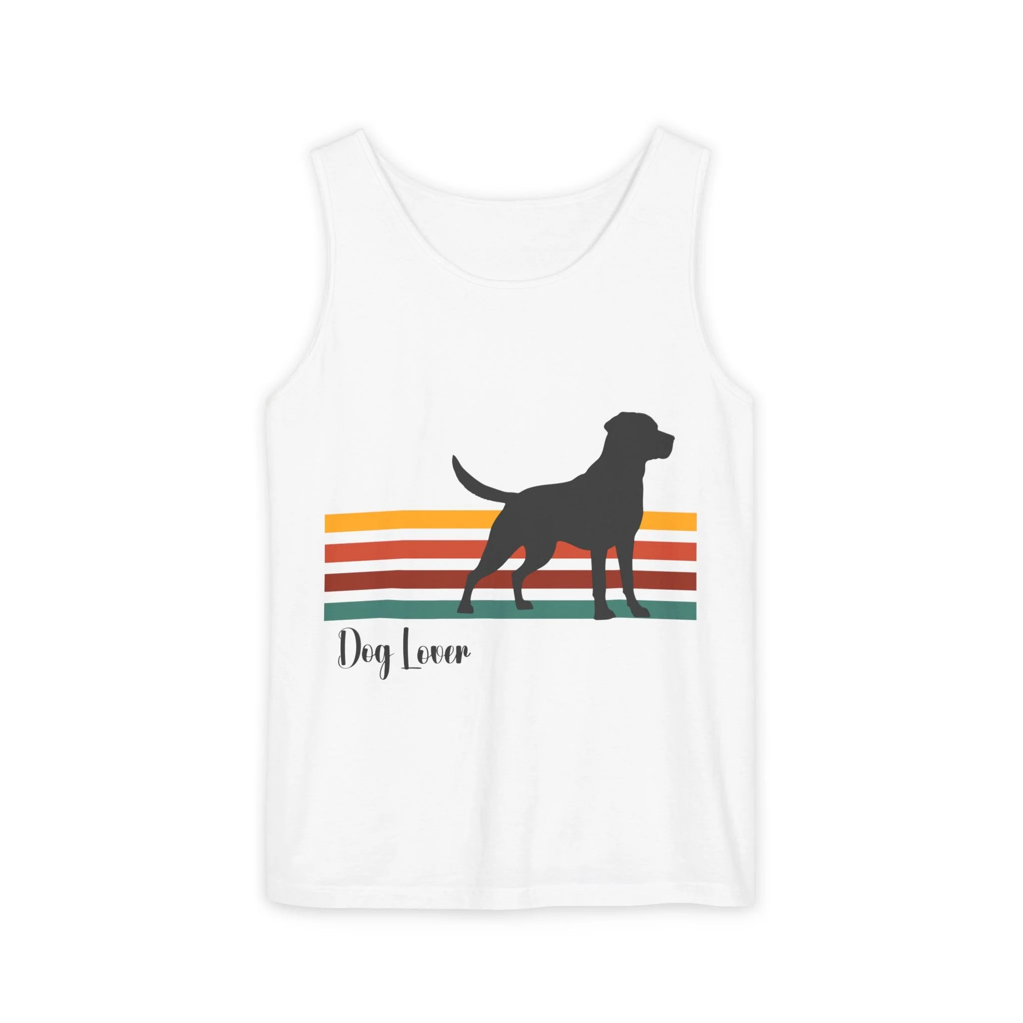 Dog Lover Unisex Garment-Dyed Tank Top