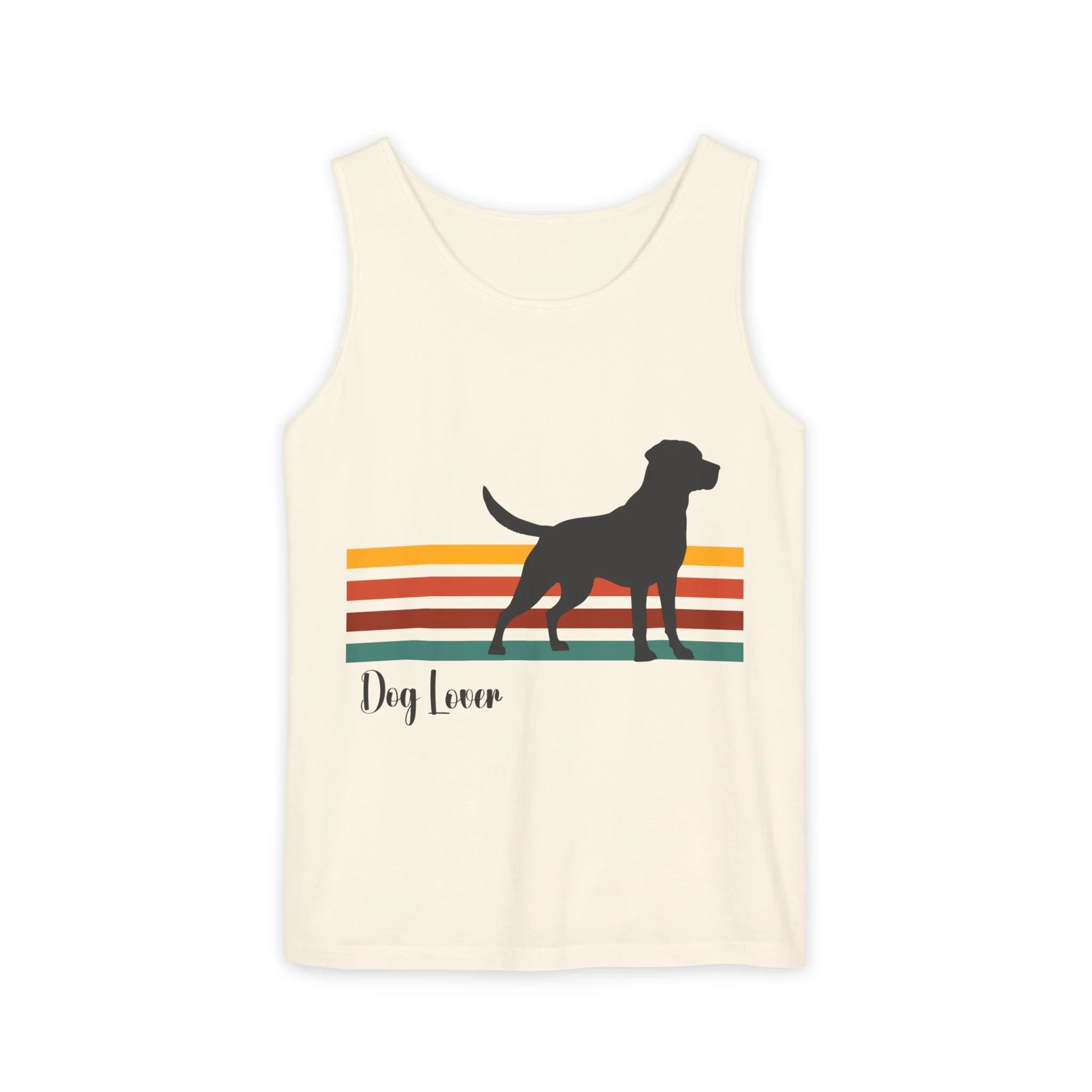 Dog Lover Unisex Garment-Dyed Tank Top