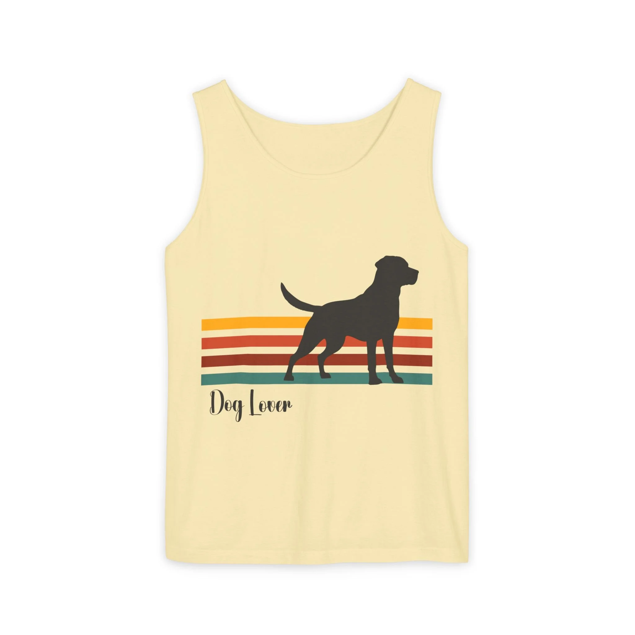 Dog Lover Unisex Garment-Dyed Tank Top