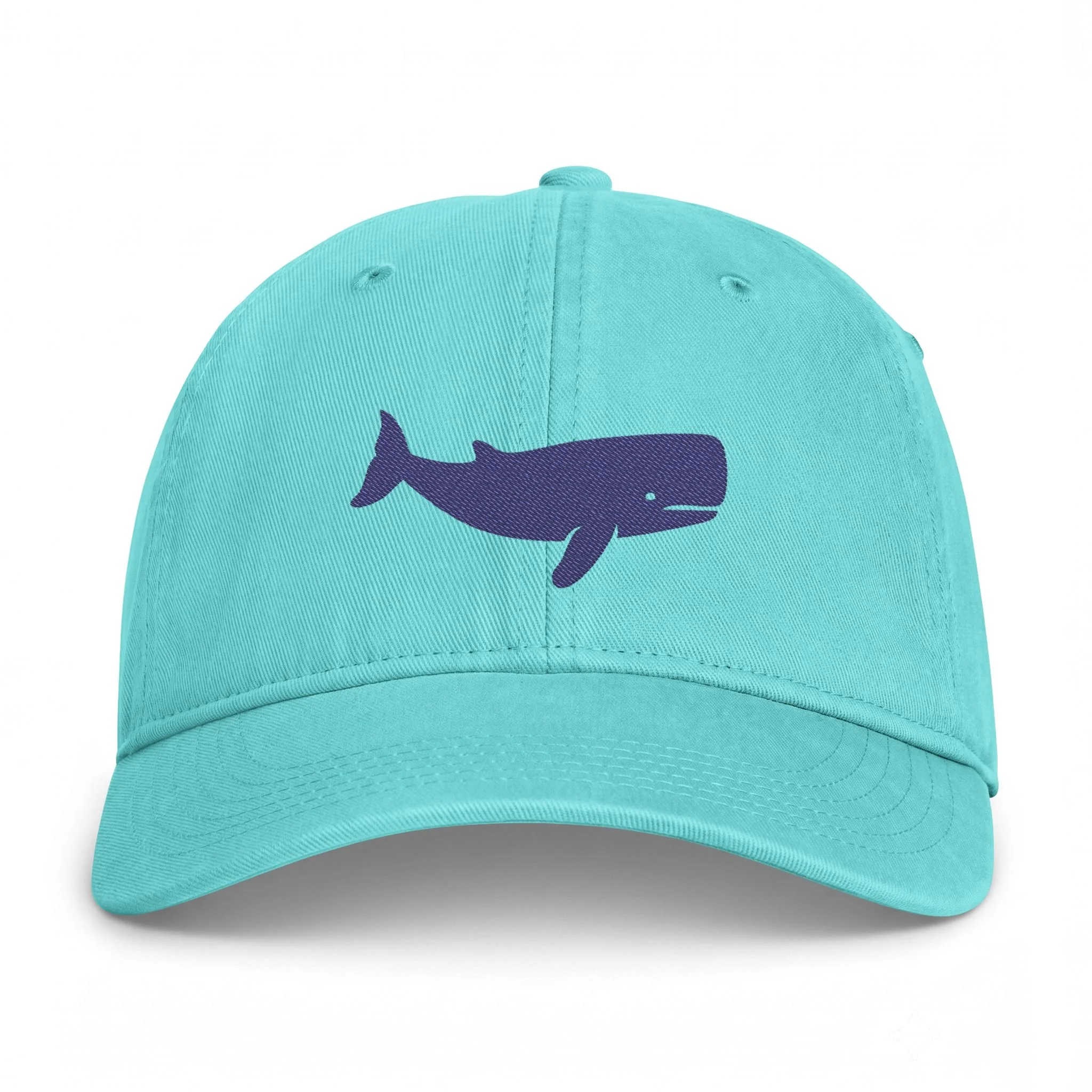 Blue Whale Coastal Washed Cap