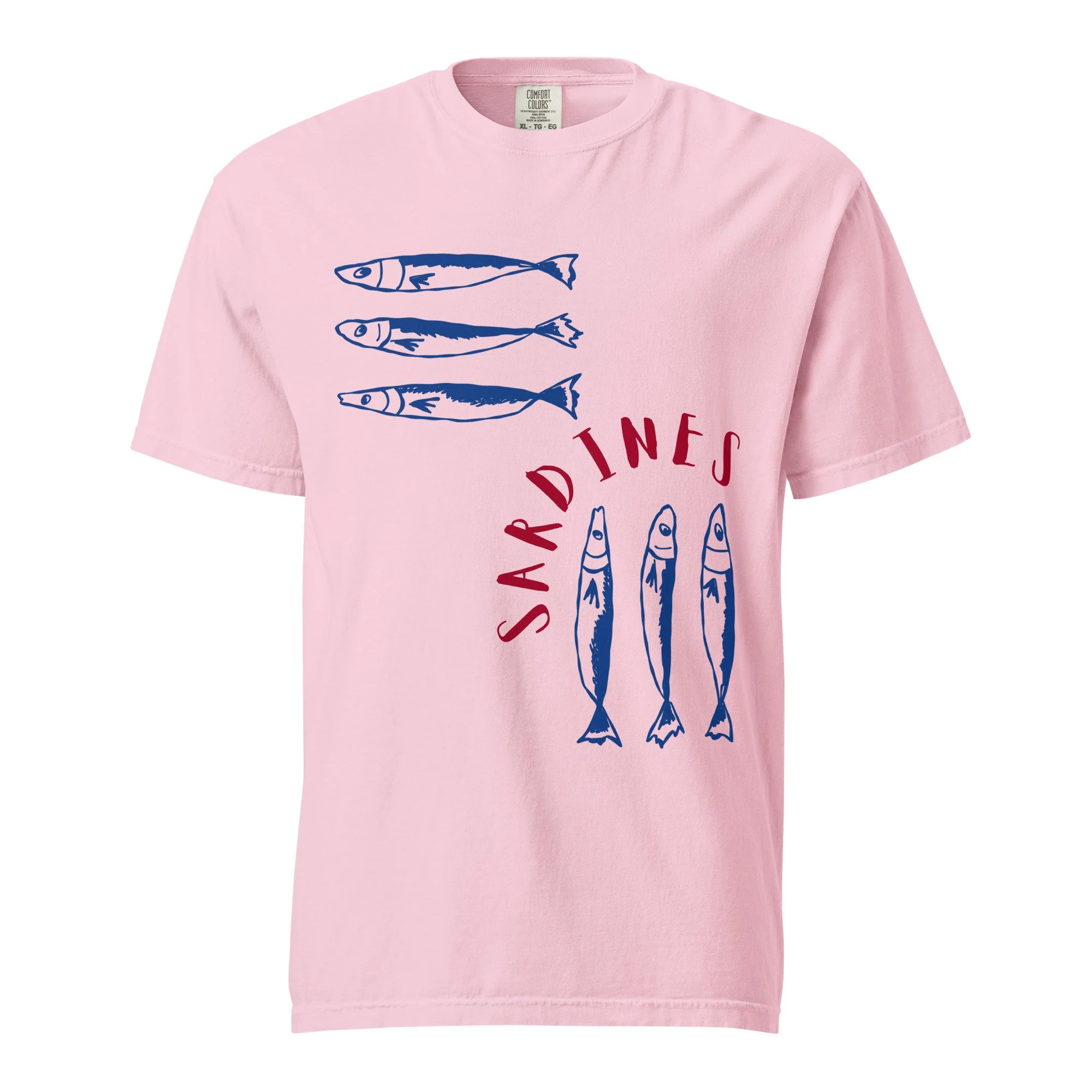 Sardines Unisex Garment-dyed comfort colors T-shirt