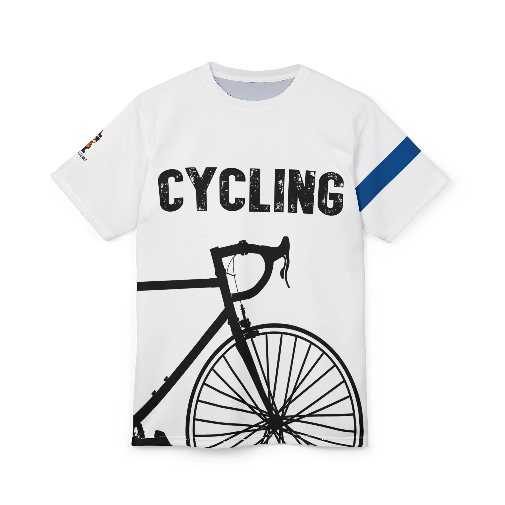 Cycling All Over Print Moisture-Wicking Unisex Tee