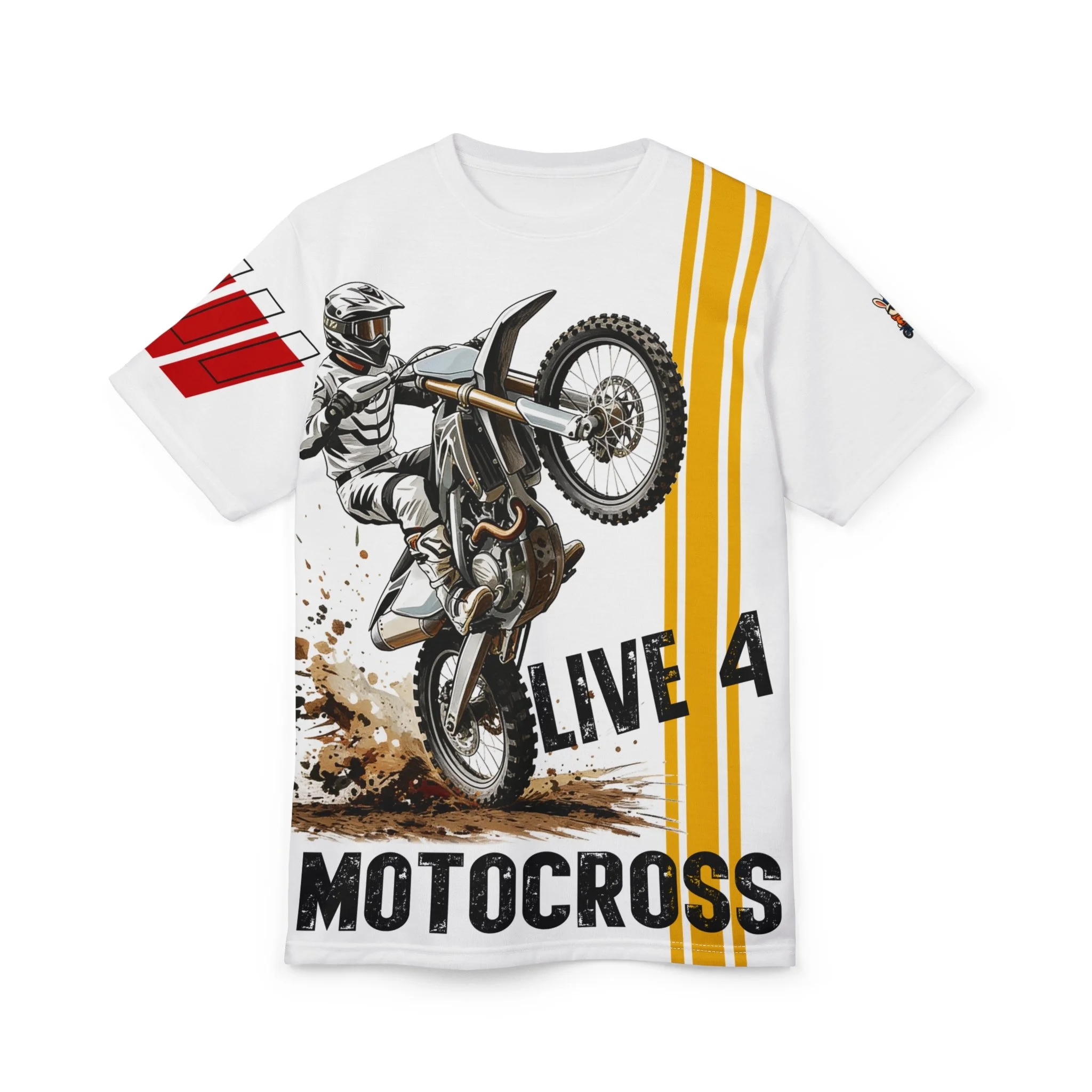 Live 4 Motocross All-Over Print Tee