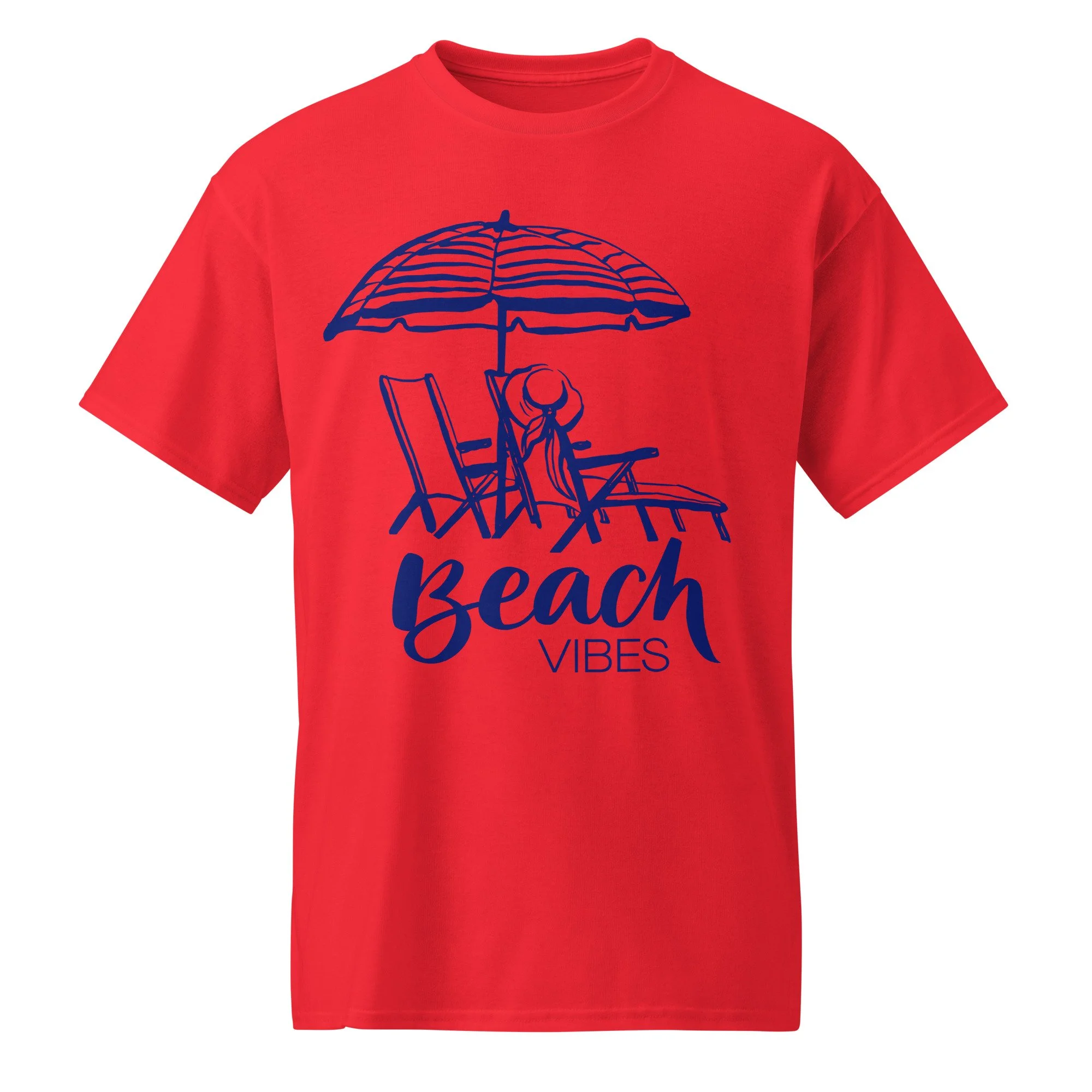 Beach Chairs Summer Vibes DryBlend® T-Shirt