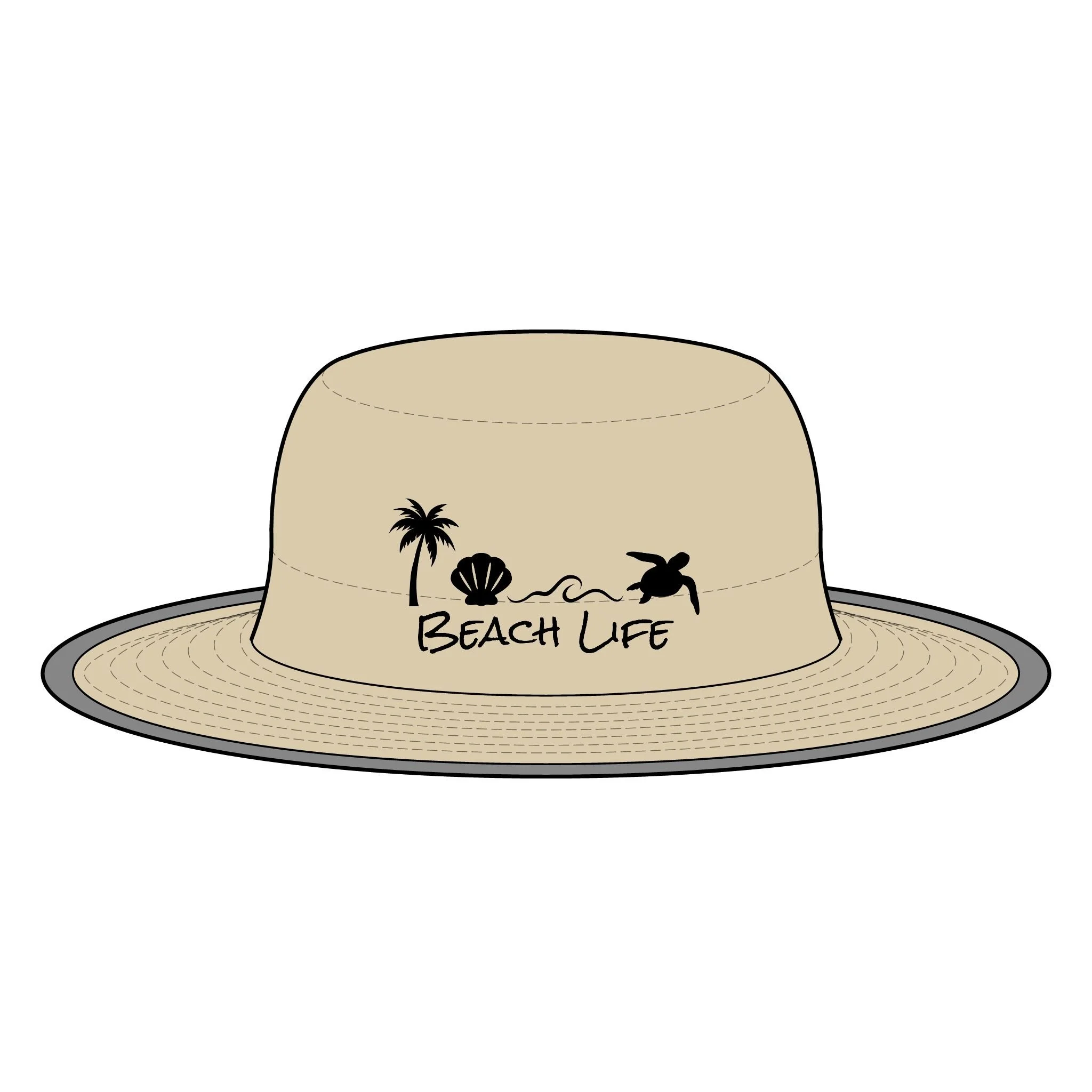 Beach Wide Brim Moisture-Wicking Sun Hat