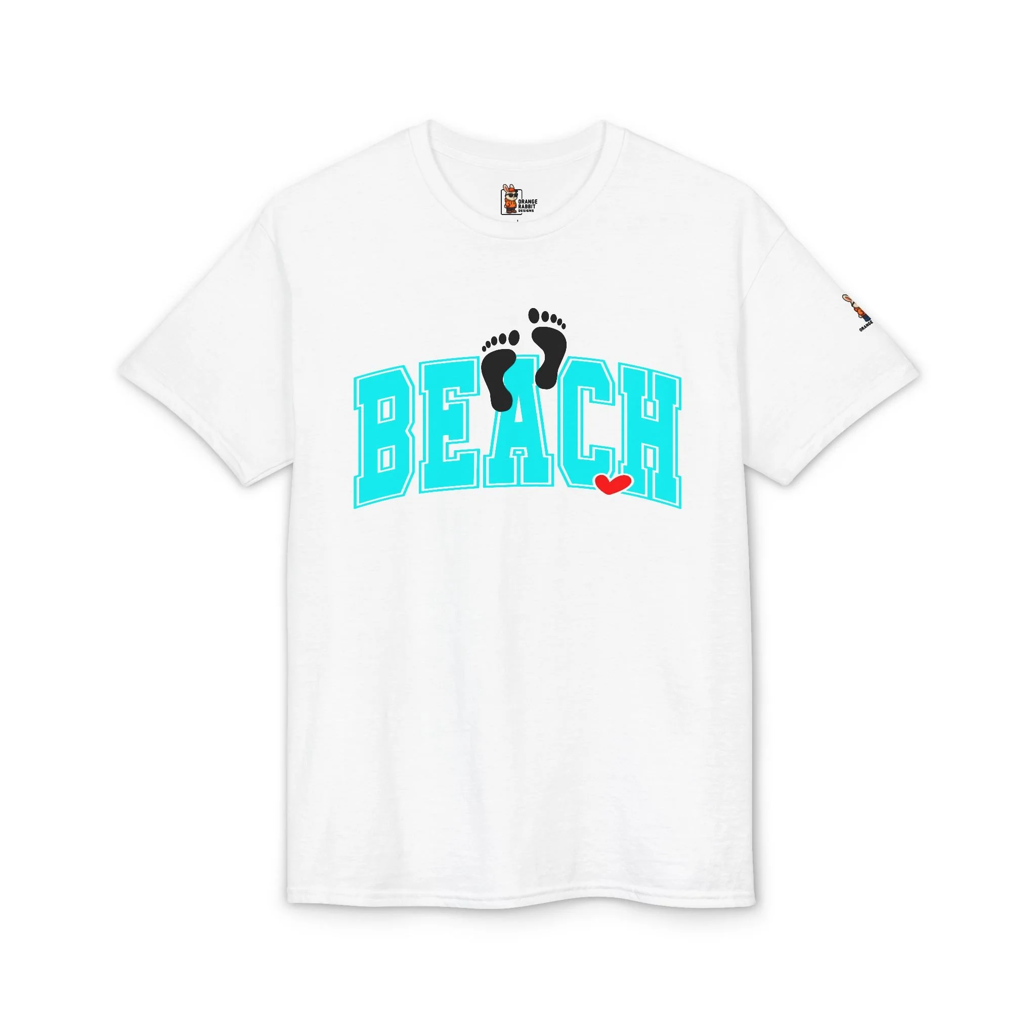 Beach Footprint Dryblend Tee