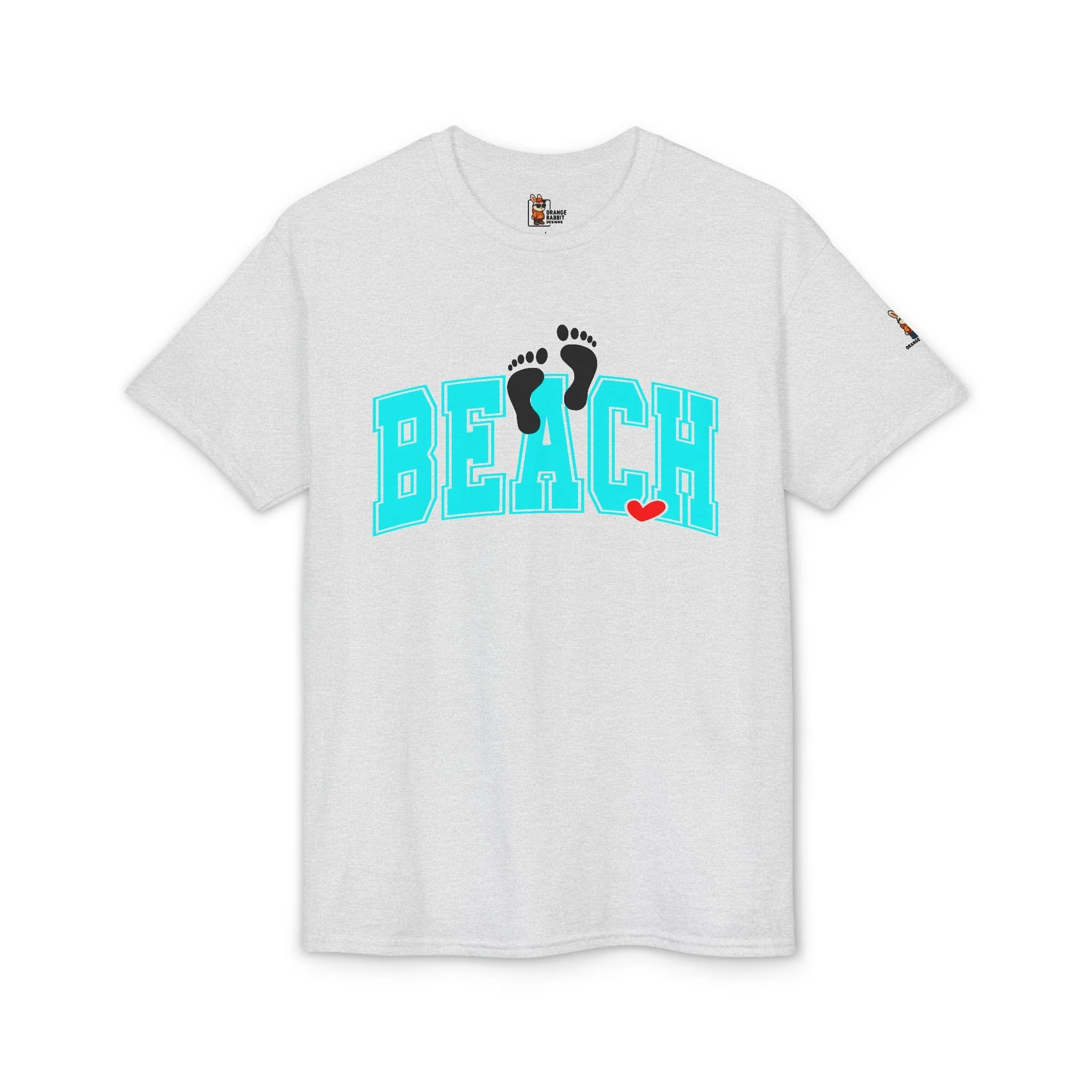 Beach Footprint Dryblend Tee