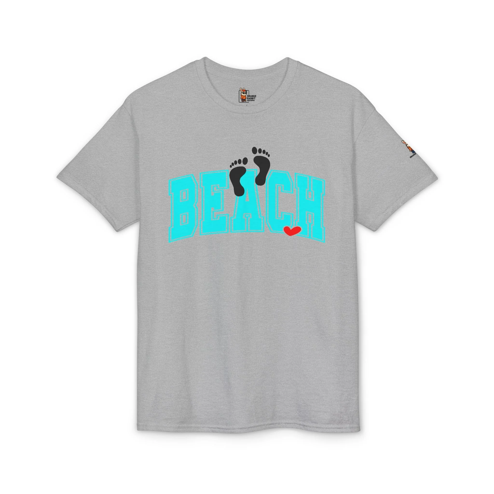 Beach Footprint Dryblend Tee