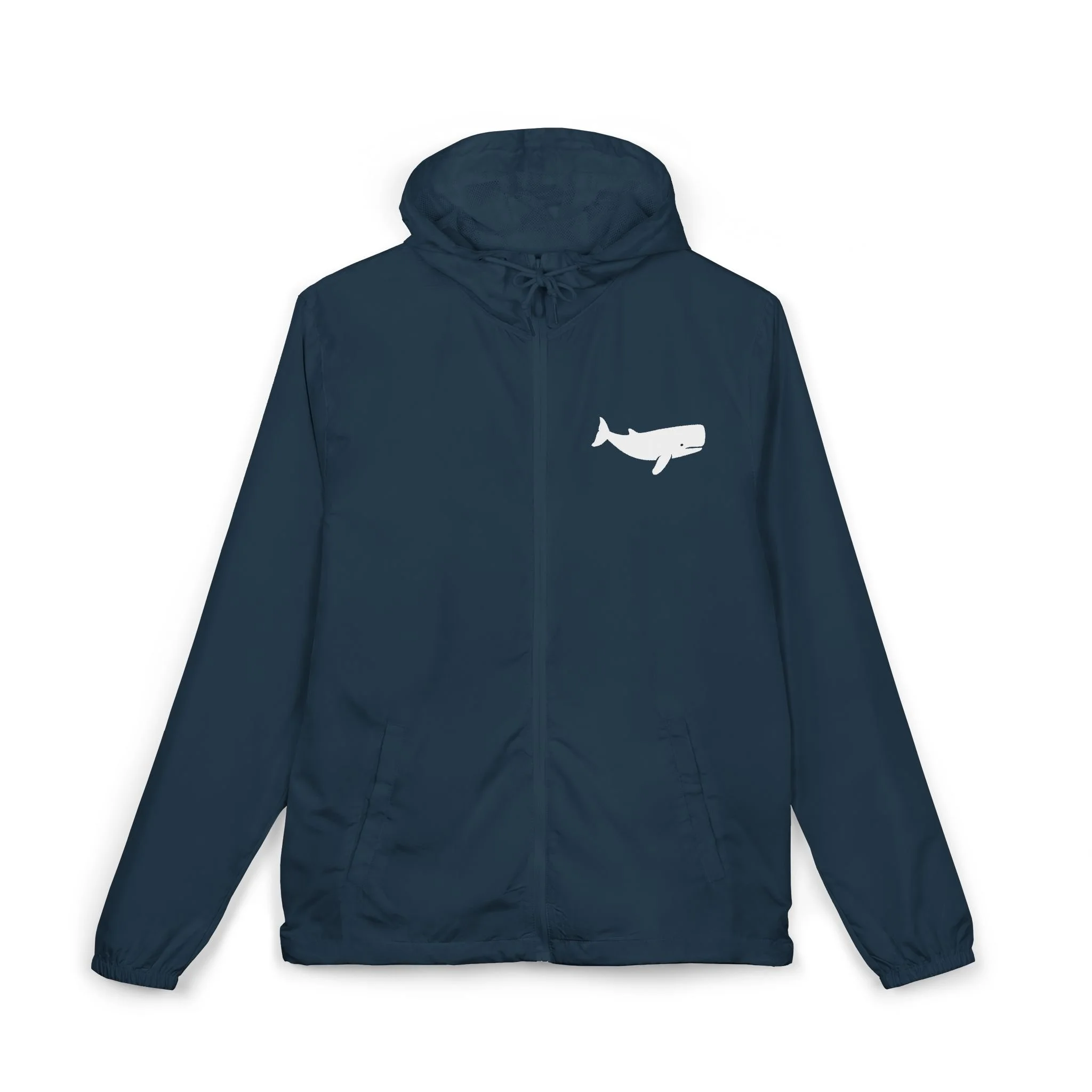 Whale Unisex Full-Zip Windbreaker Jacket