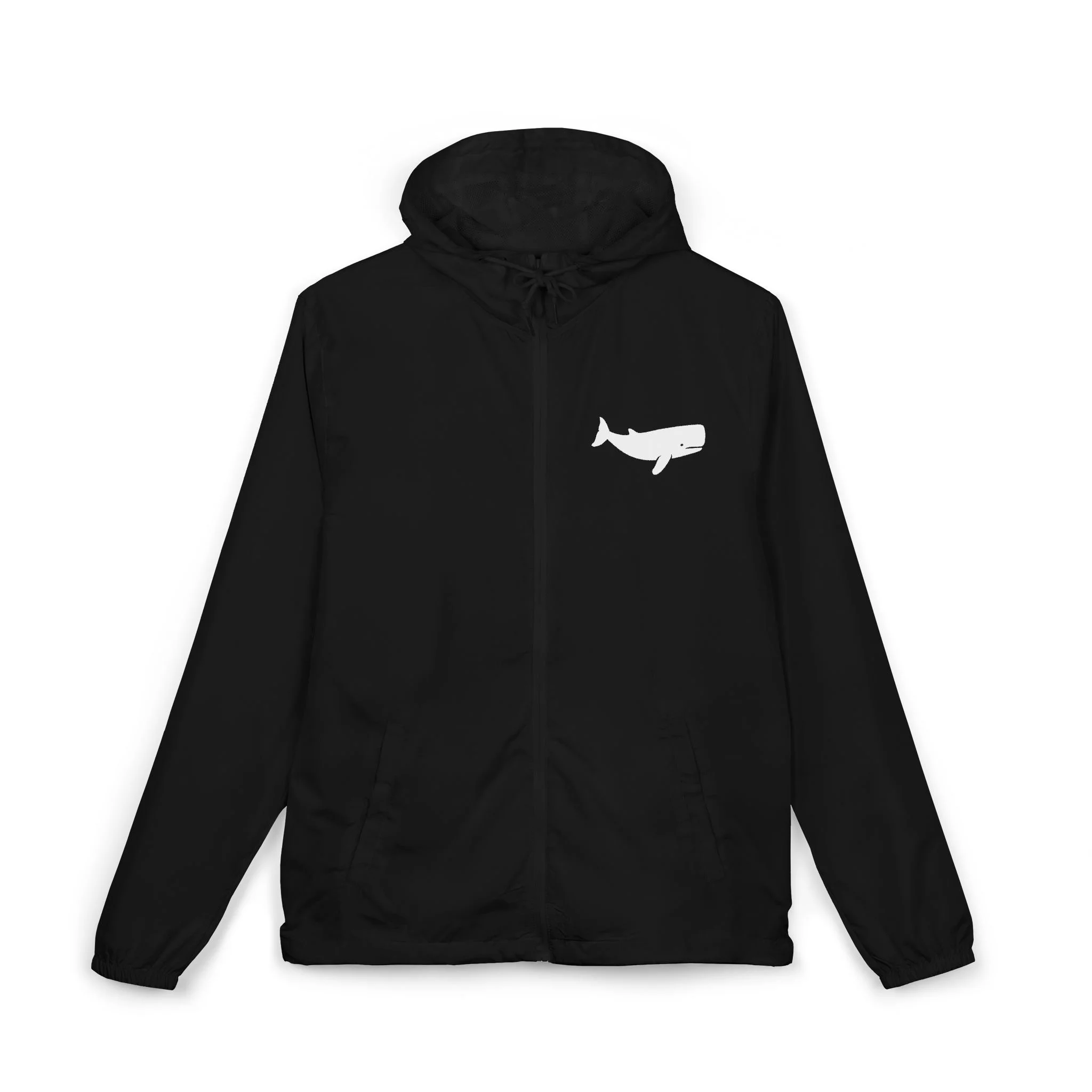 Whale Unisex Full-Zip Windbreaker Jacket