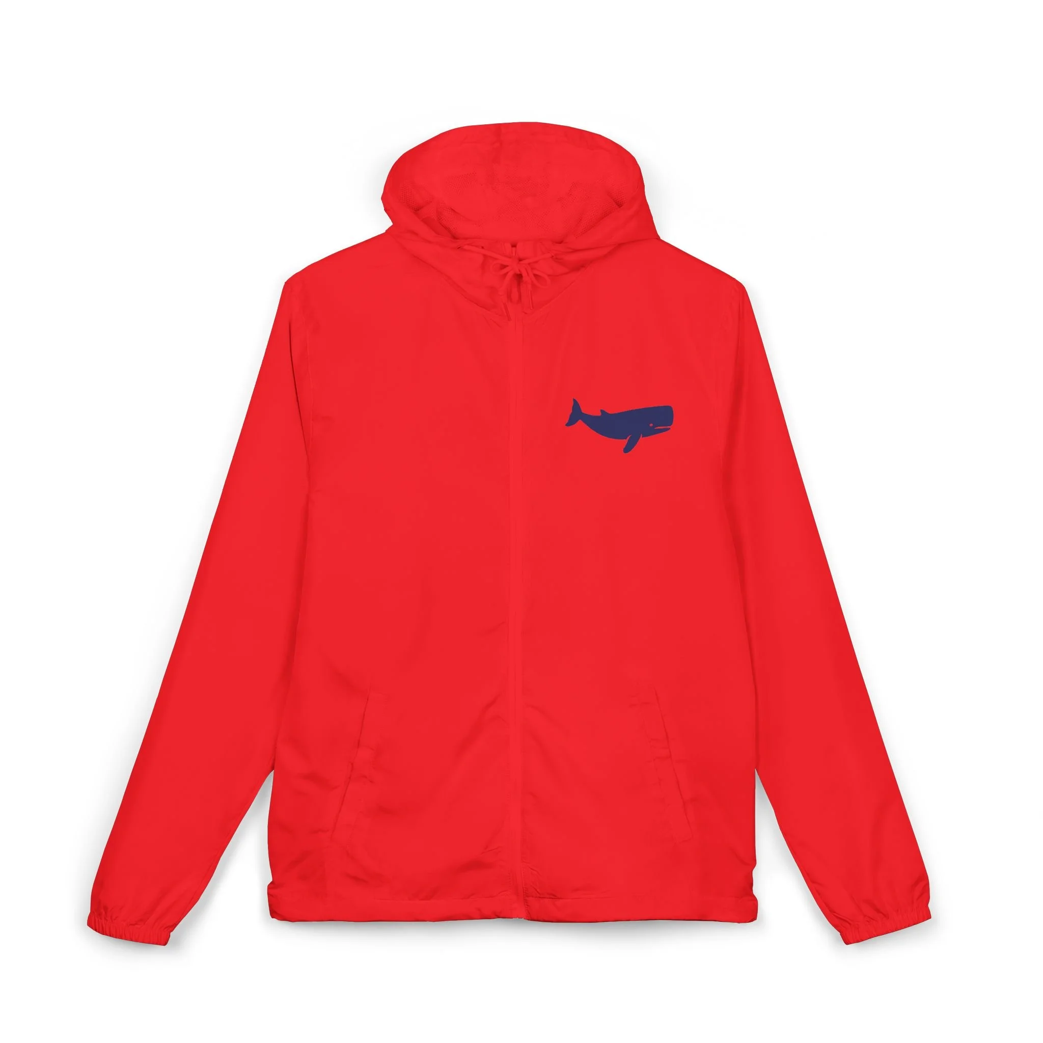 Whale Unisex Full-Zip Windbreaker Jacket
