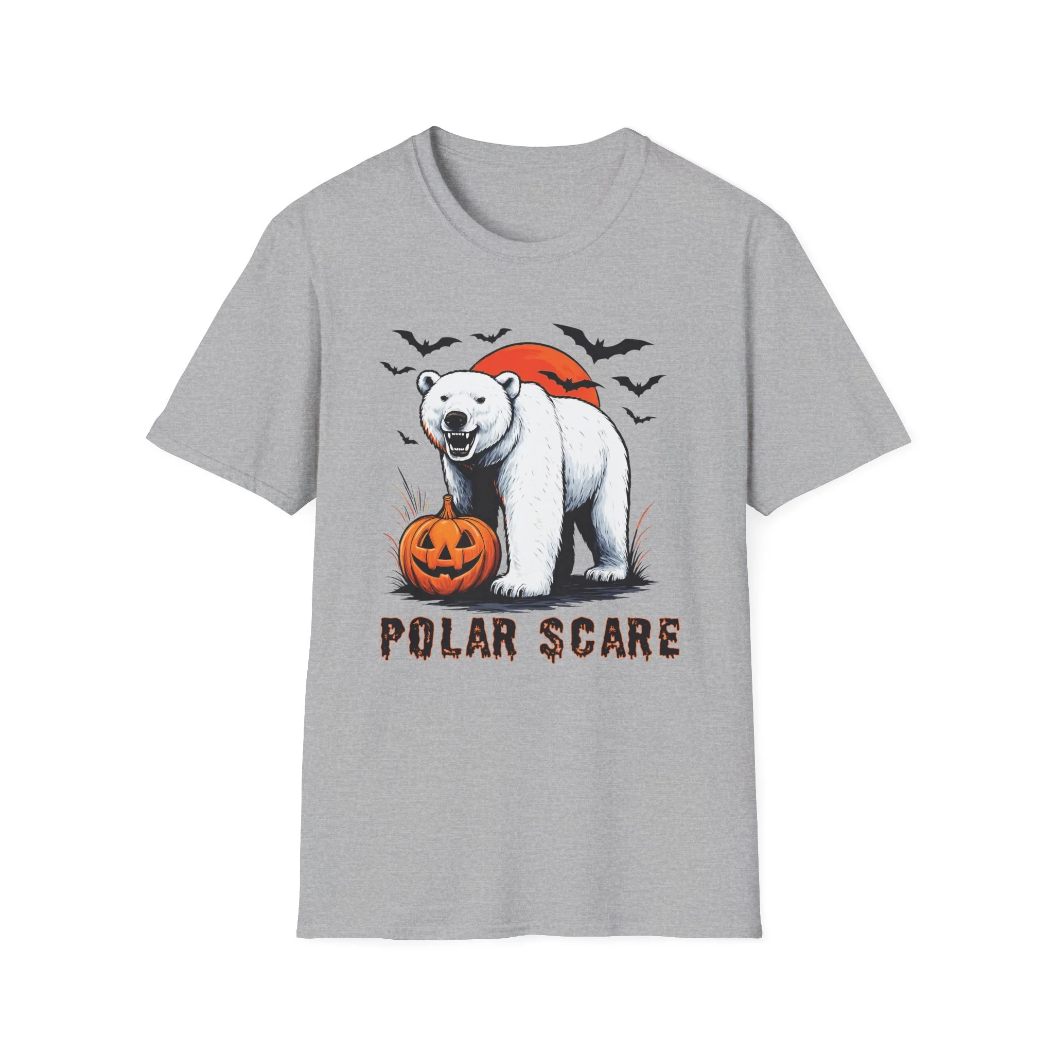 Halloween Polar Bear Graphic Tee