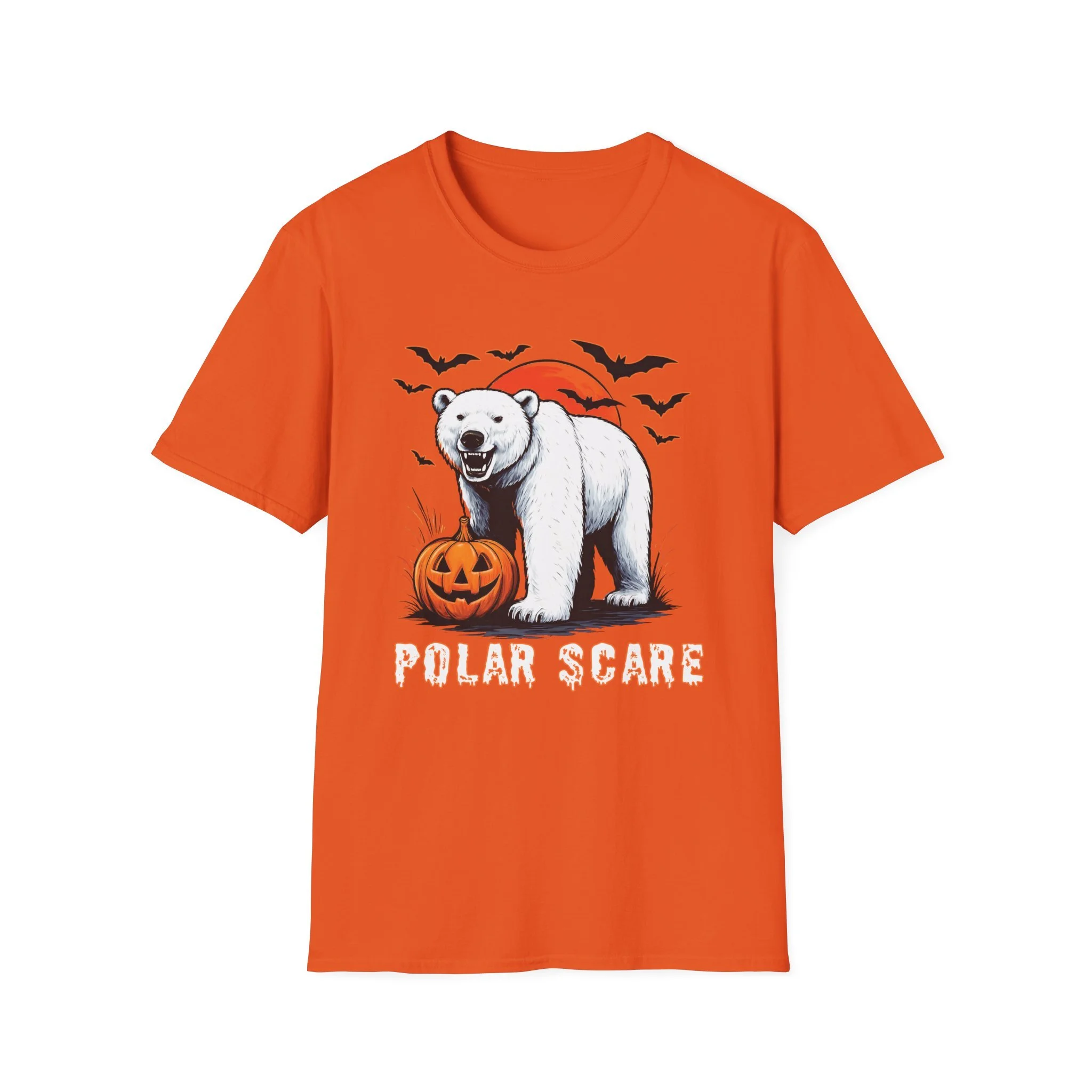 Halloween Polar Bear Graphic Tee
