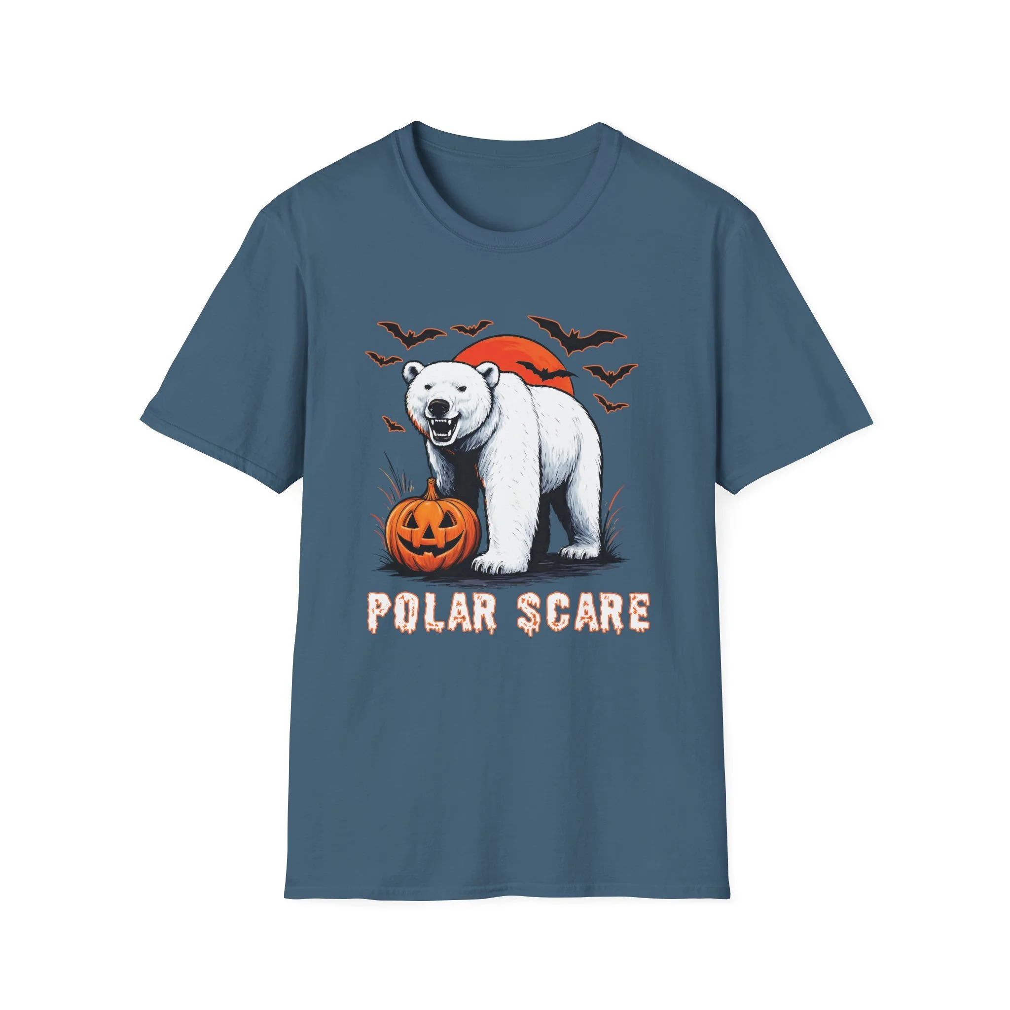 Halloween Polar Bear Graphic Tee