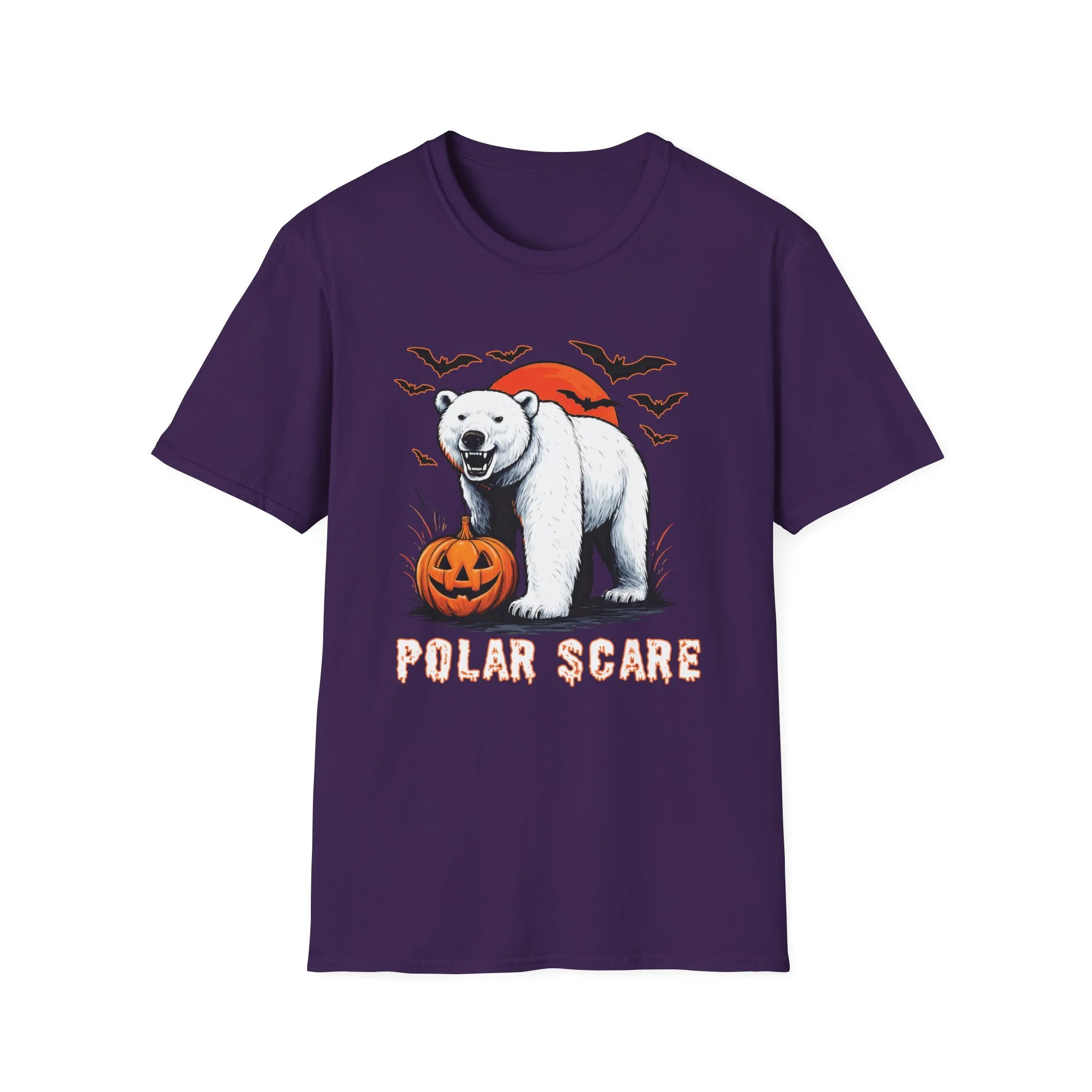 Halloween Polar Bear Graphic Tee