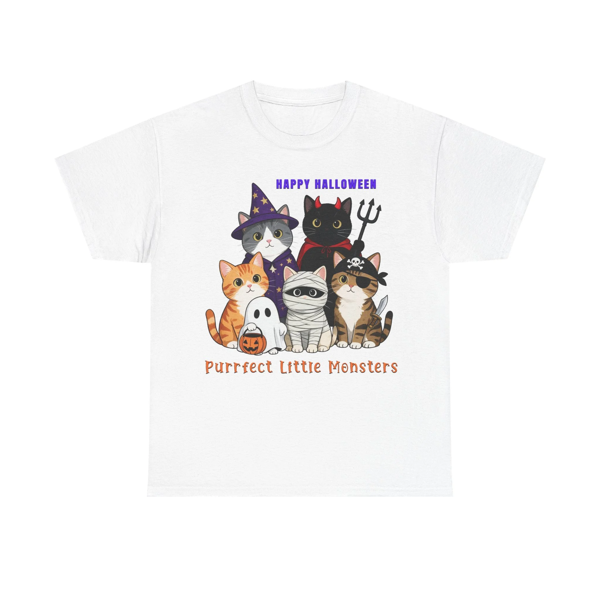 Halloween Cats in Costume T-Shirt